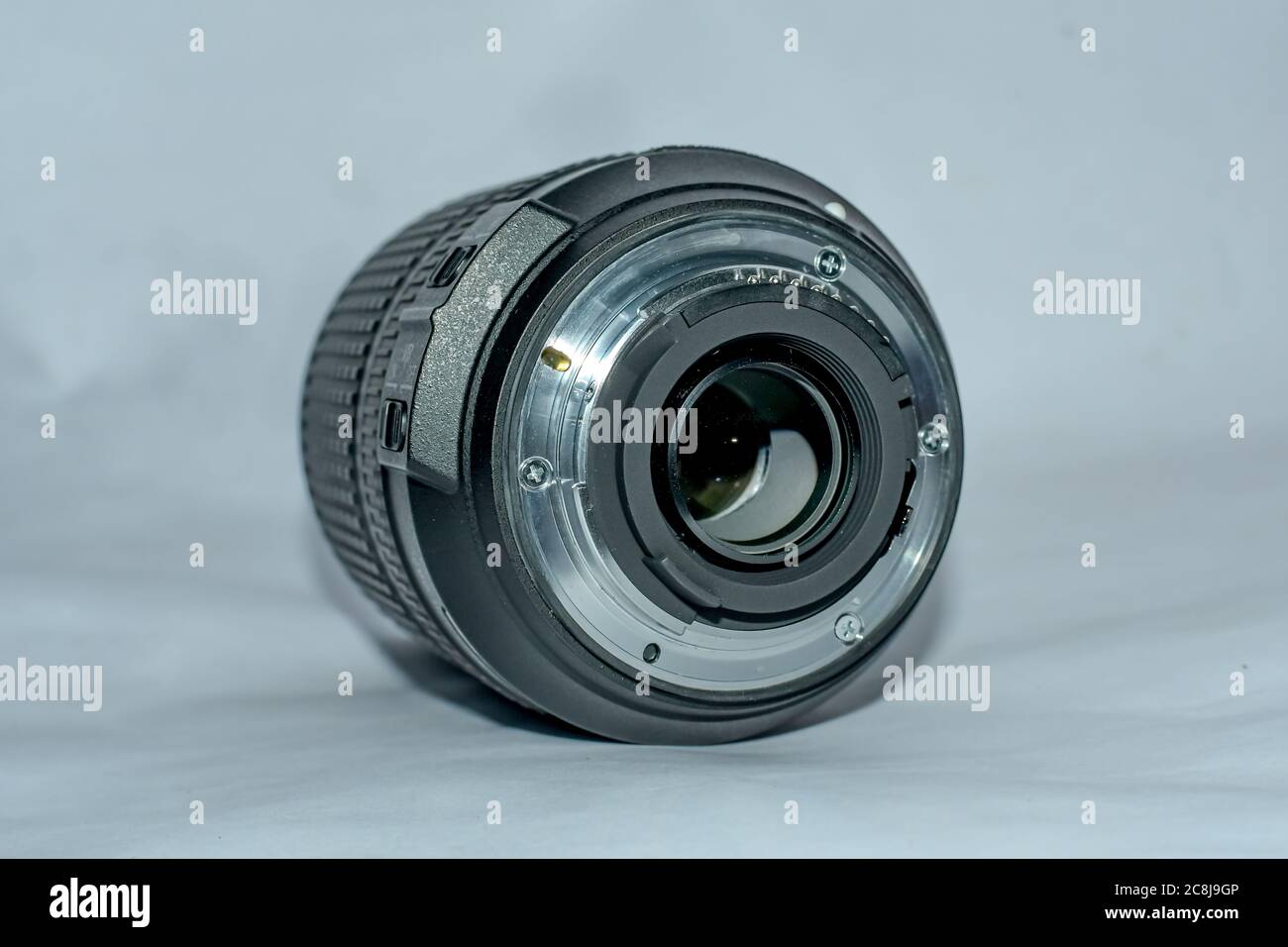 Supporto per obiettivo per fotocamera reflex digitale da 18 mm. Foto Stock