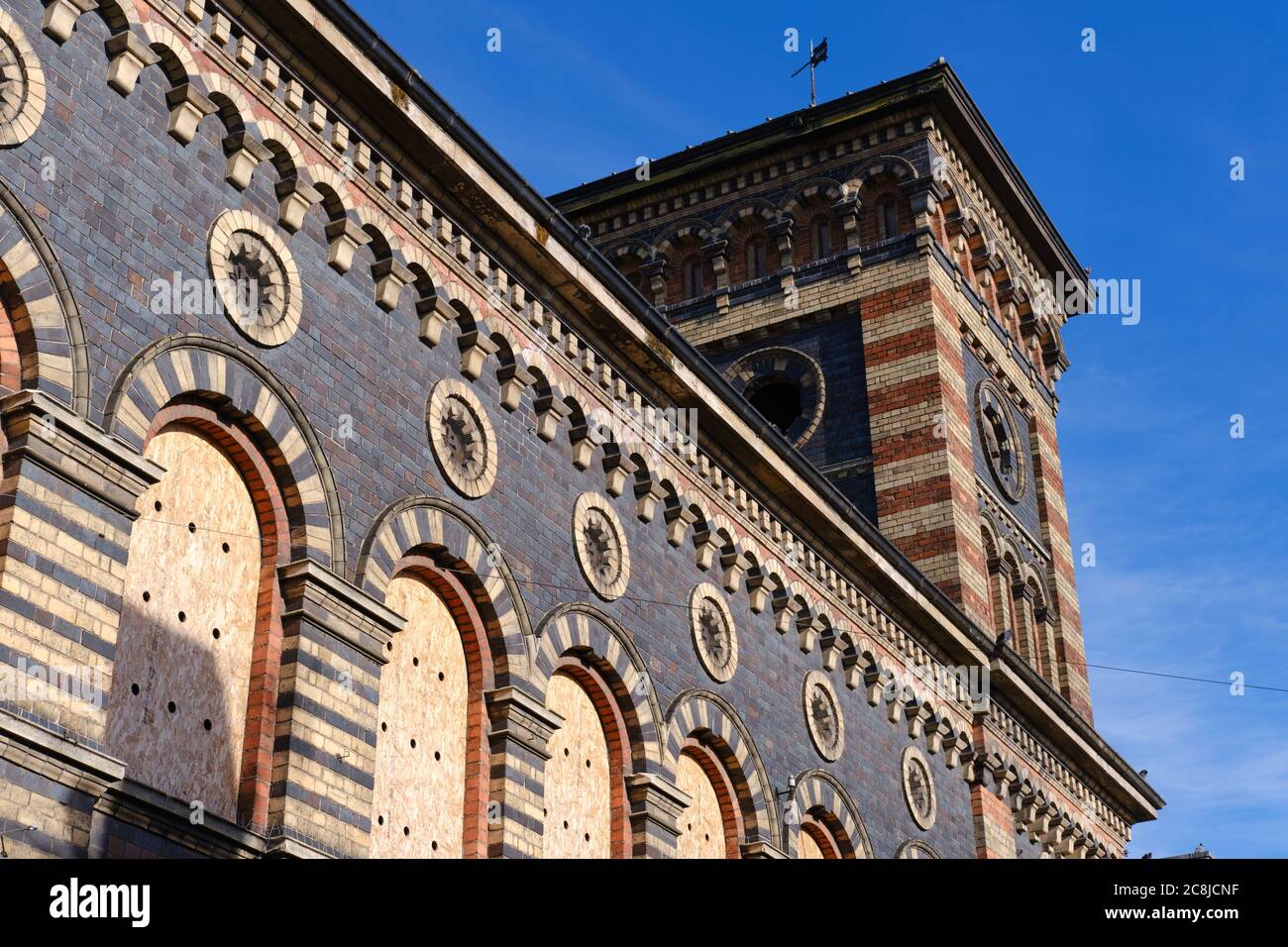 Il nuovo mercato a Bridgnorth, Shropshire, Regno Unito Foto Stock