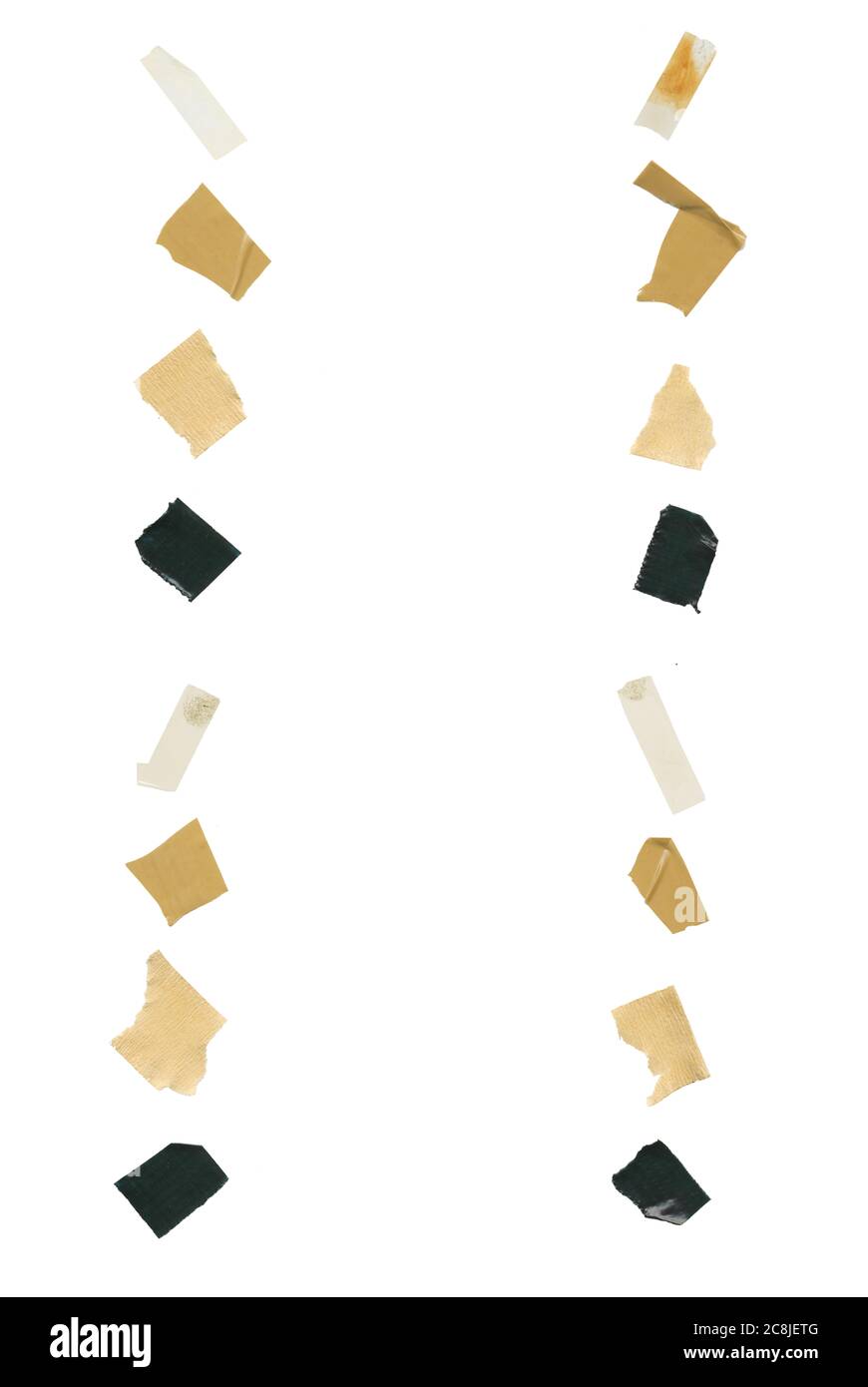 set di nastro adesivo, per immagini di montaggio Foto Stock