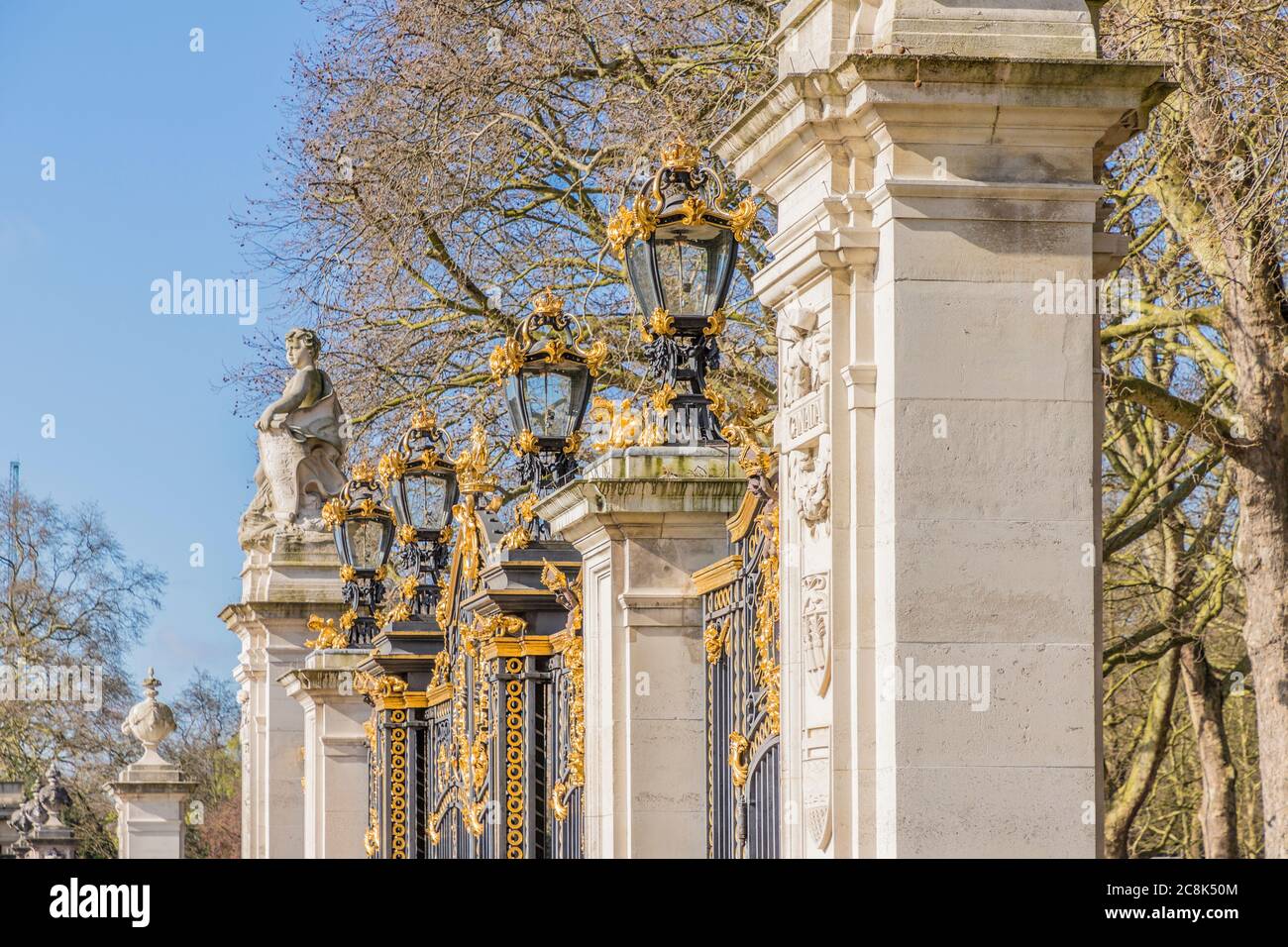 Una tipica vista in Londra Foto Stock