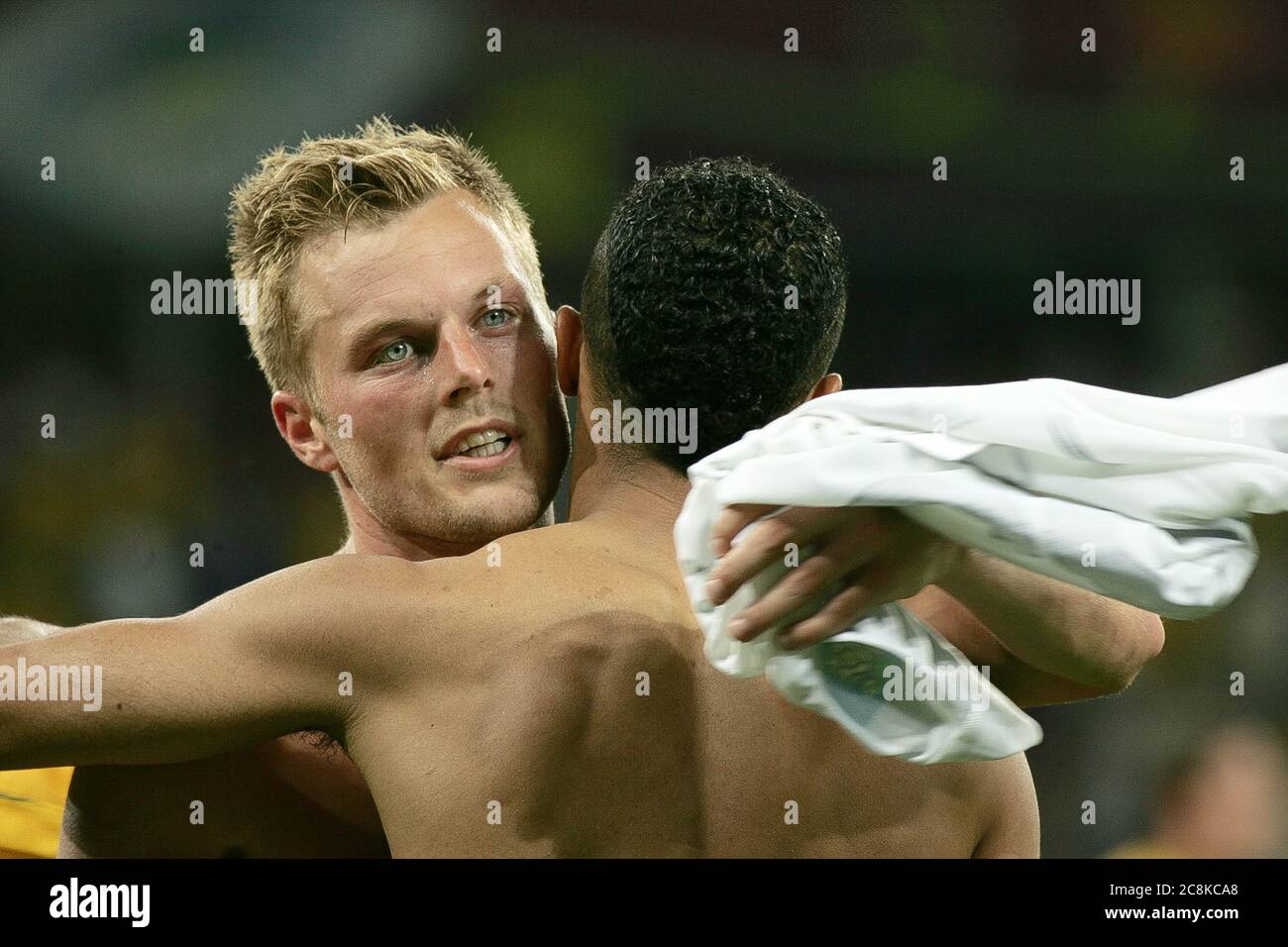 Sebastian Larsson durante l'Euro 2012, Francia - Suede - il 19 giugno 2012 a Stade olympique, Kiev - Foto Laurent Lairys / DPPI Foto Stock