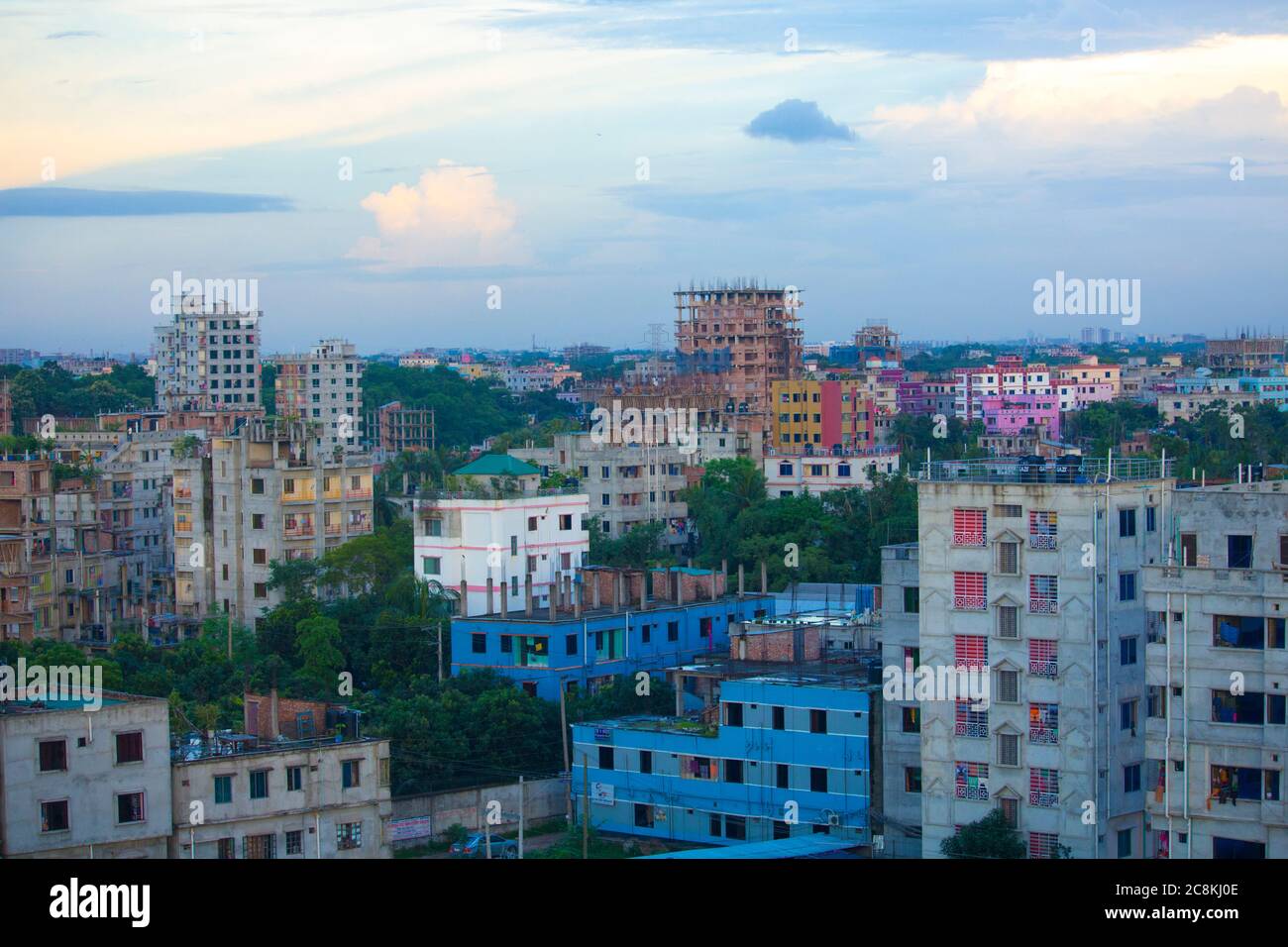 Bellissima città di Dhaka in Bangladesh Foto Stock