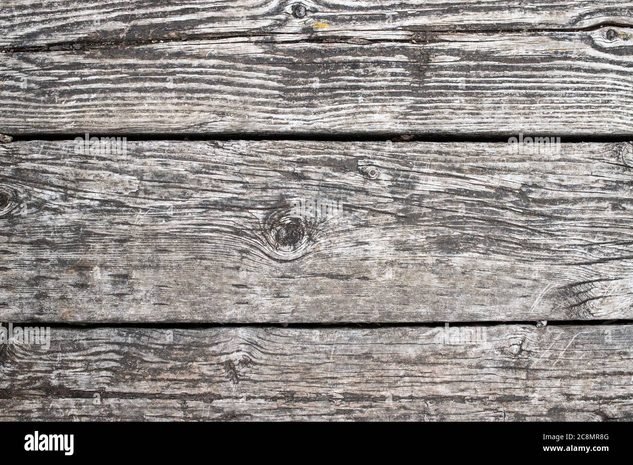 Tavole di legno stagionato Foto Stock