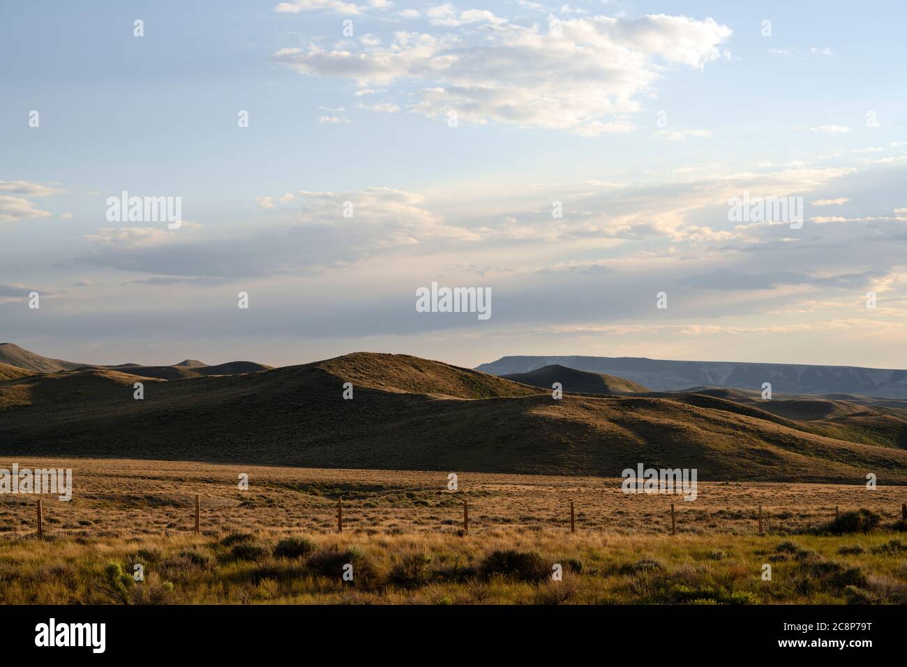 Robusto paesaggio Wyoming Foto Stock