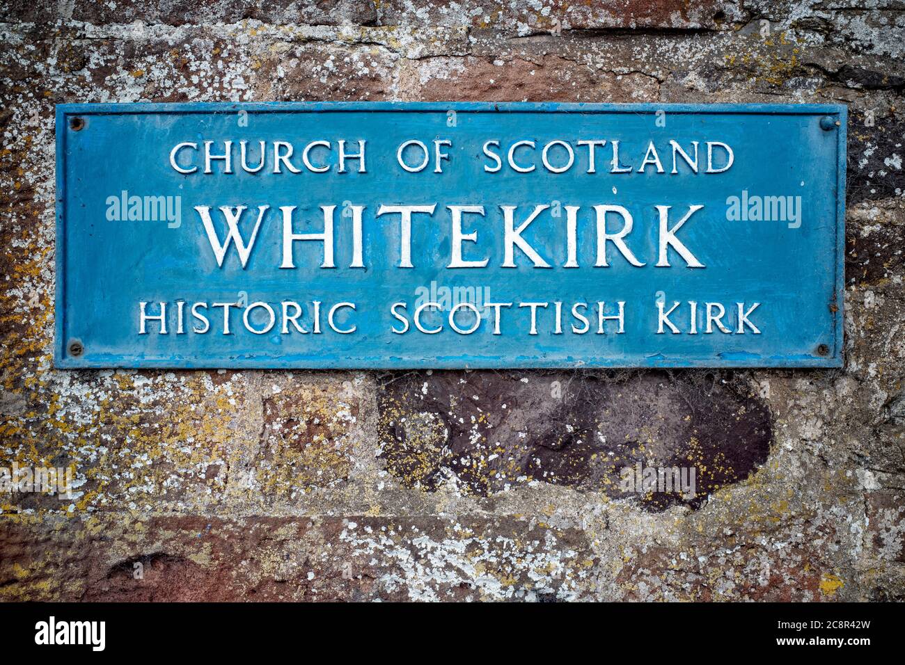 Chiesa parrocchiale di St Mary, Whitekirk, East Lothian, Scozia, Regno Unito. Foto Stock