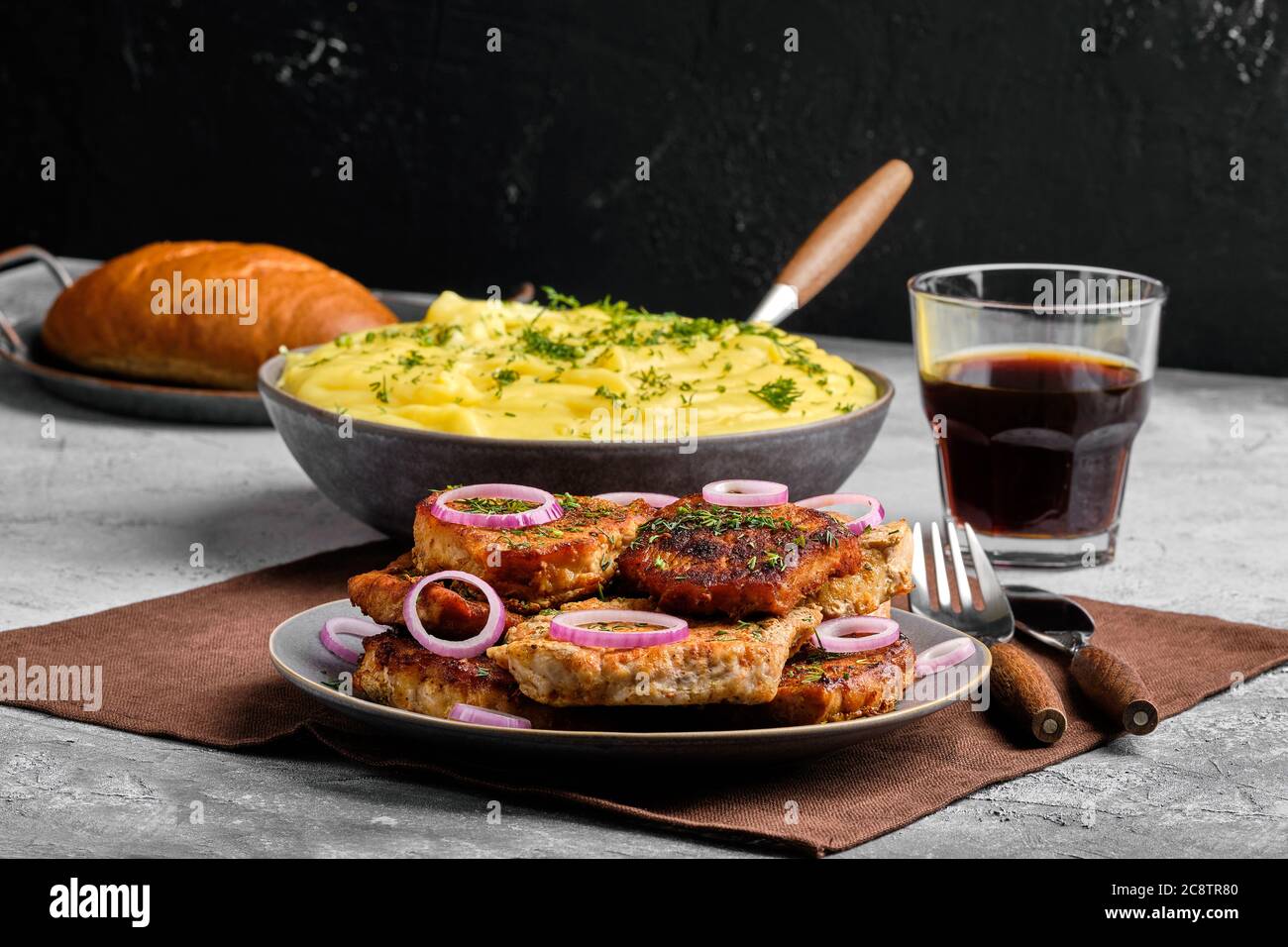 Filetto Di Maiale Arrosto Immagini E Fotos Stock Alamy