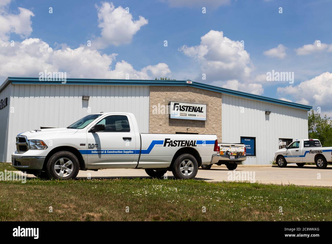 Lima - circa Luglio 2020: Distributore di prodotti e servizi industriali Fastenal. Fastenal ha negozi al dettaglio in tutti gli Stati Uniti. Foto Stock