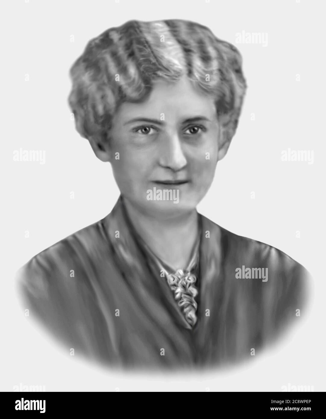 Maria Tecla Artemisia Montessori 1870-1952 medico educatore italiano Foto Stock
