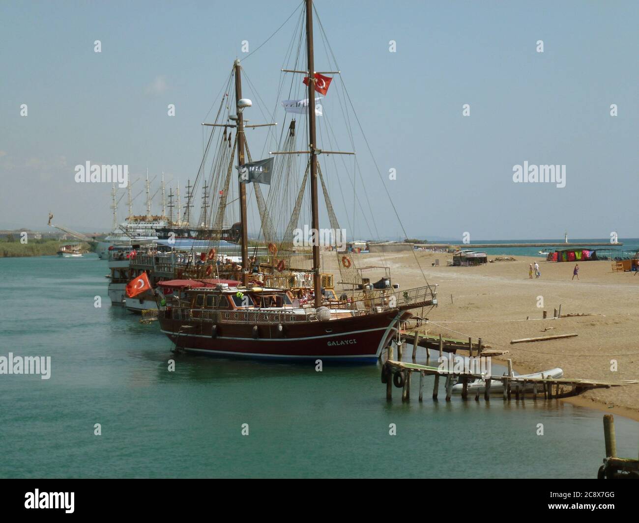 Turchia Barche turistiche Foto Stock