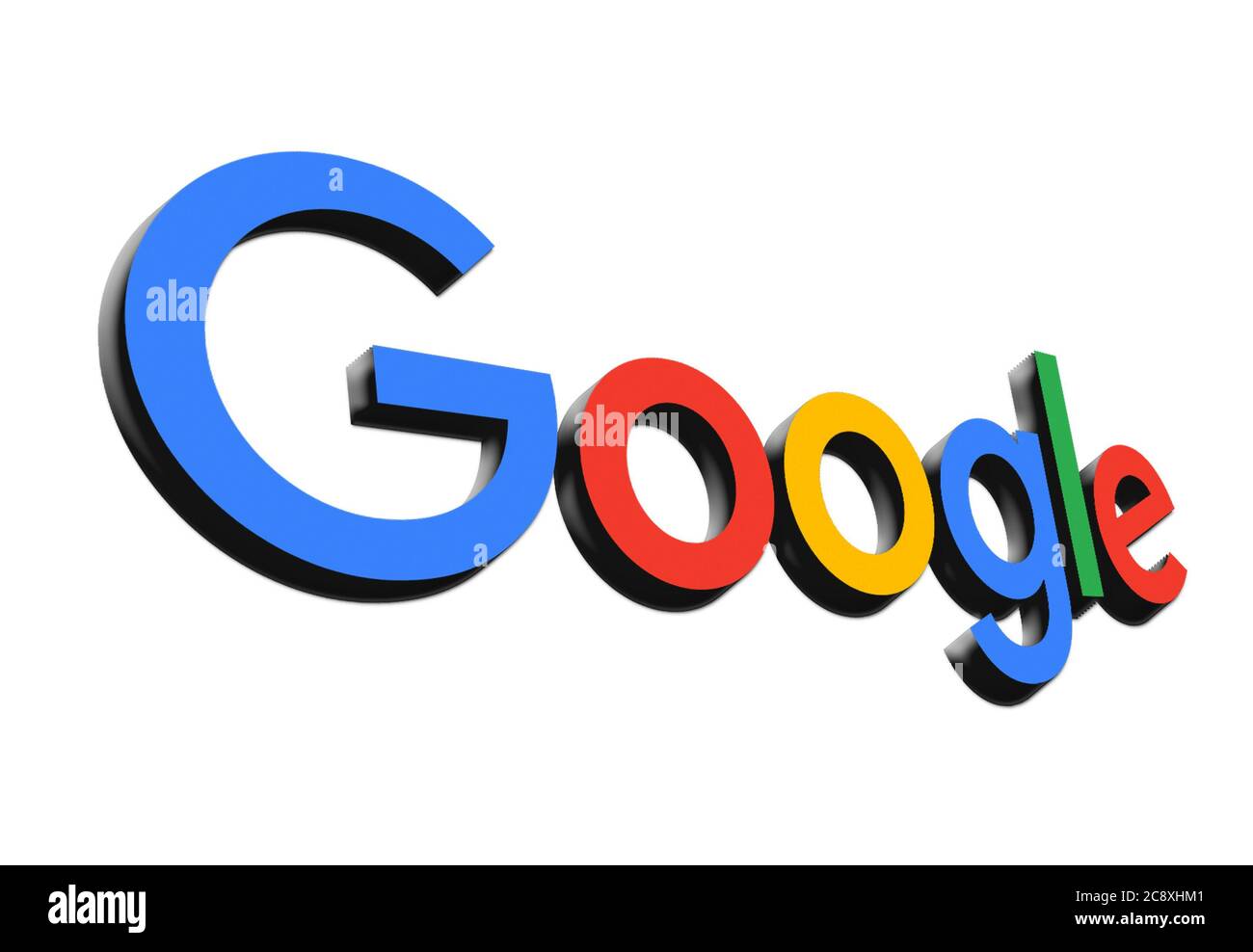 Google logo azienda Foto Stock