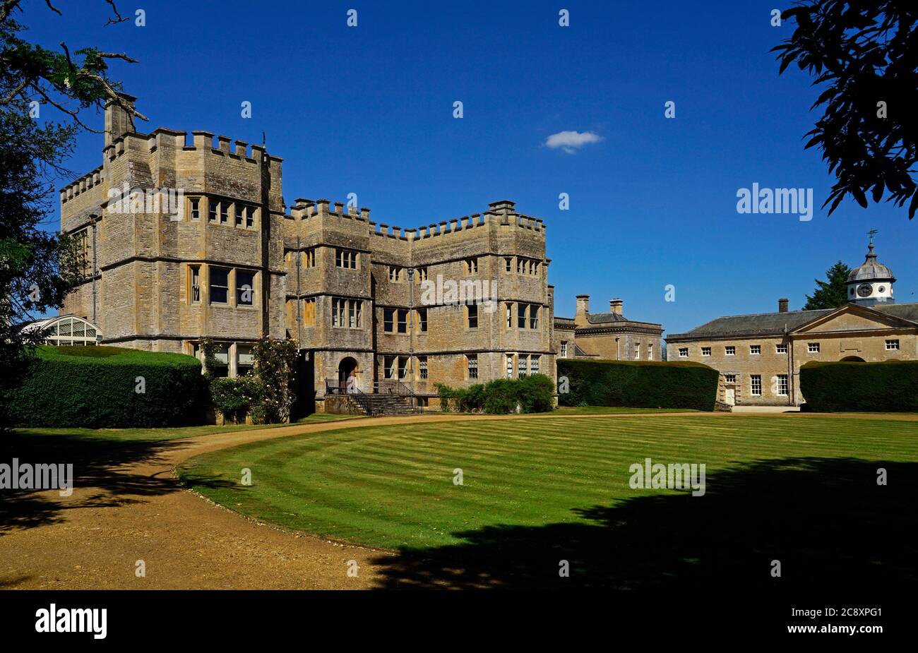 Rousham House and Gardens, Oxfordshire, Inghilterra Foto Stock