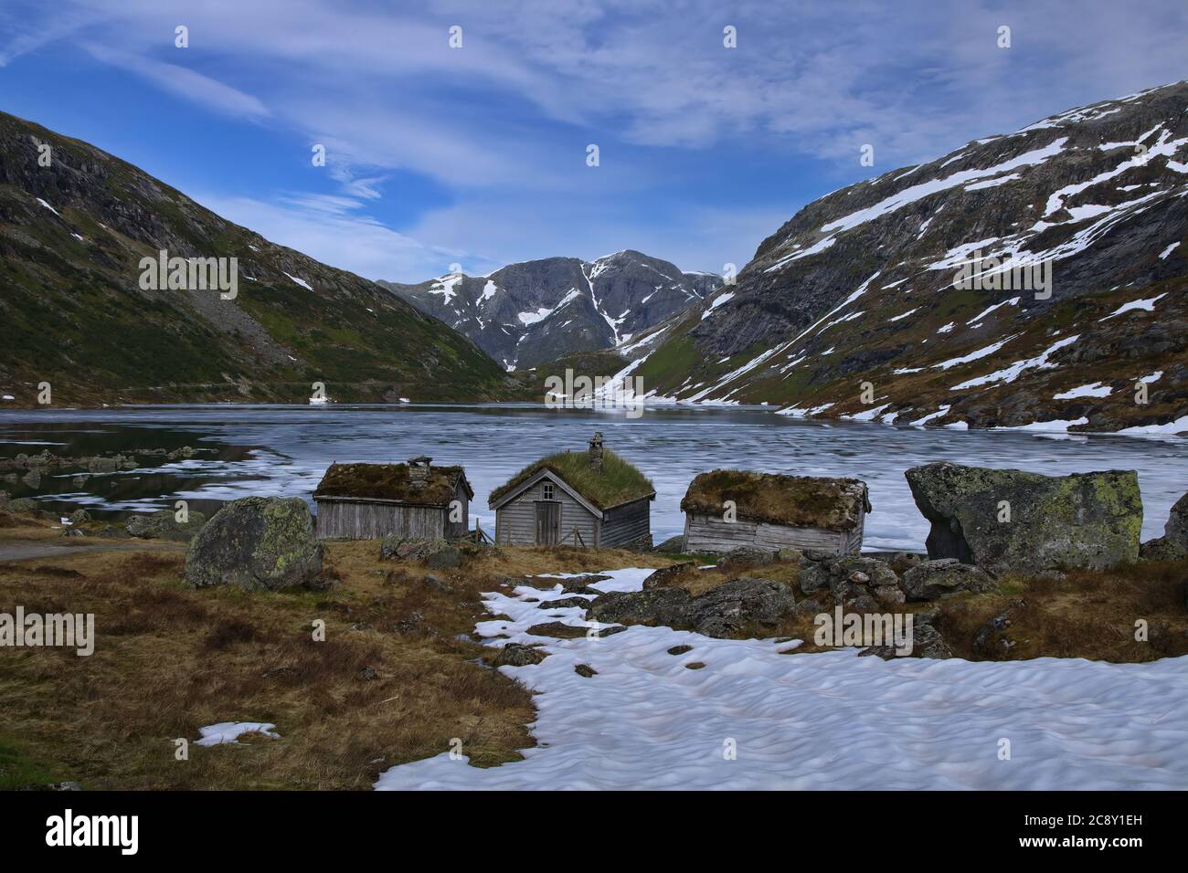 Gaularfjellet, Norvegia Foto Stock