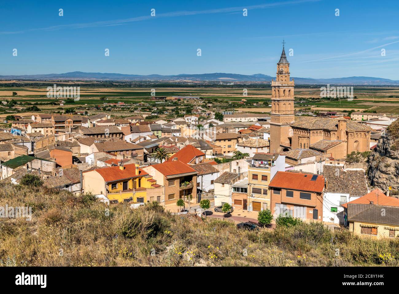 Arguedas, Navarra, Spagna Foto Stock