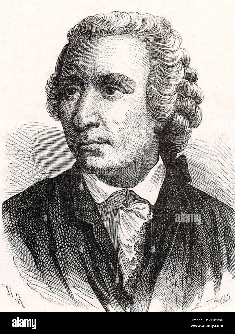 LEONHARD EULER (1707-1783) matematico svizzero Foto Stock