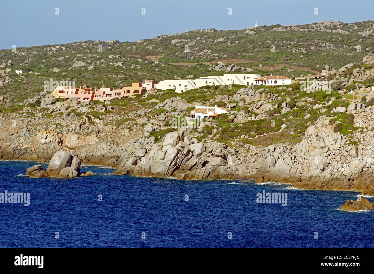 Santa Teresa Gallura, Sardegna, Italia. Porto quadro villaggio Foto stock -  Alamy