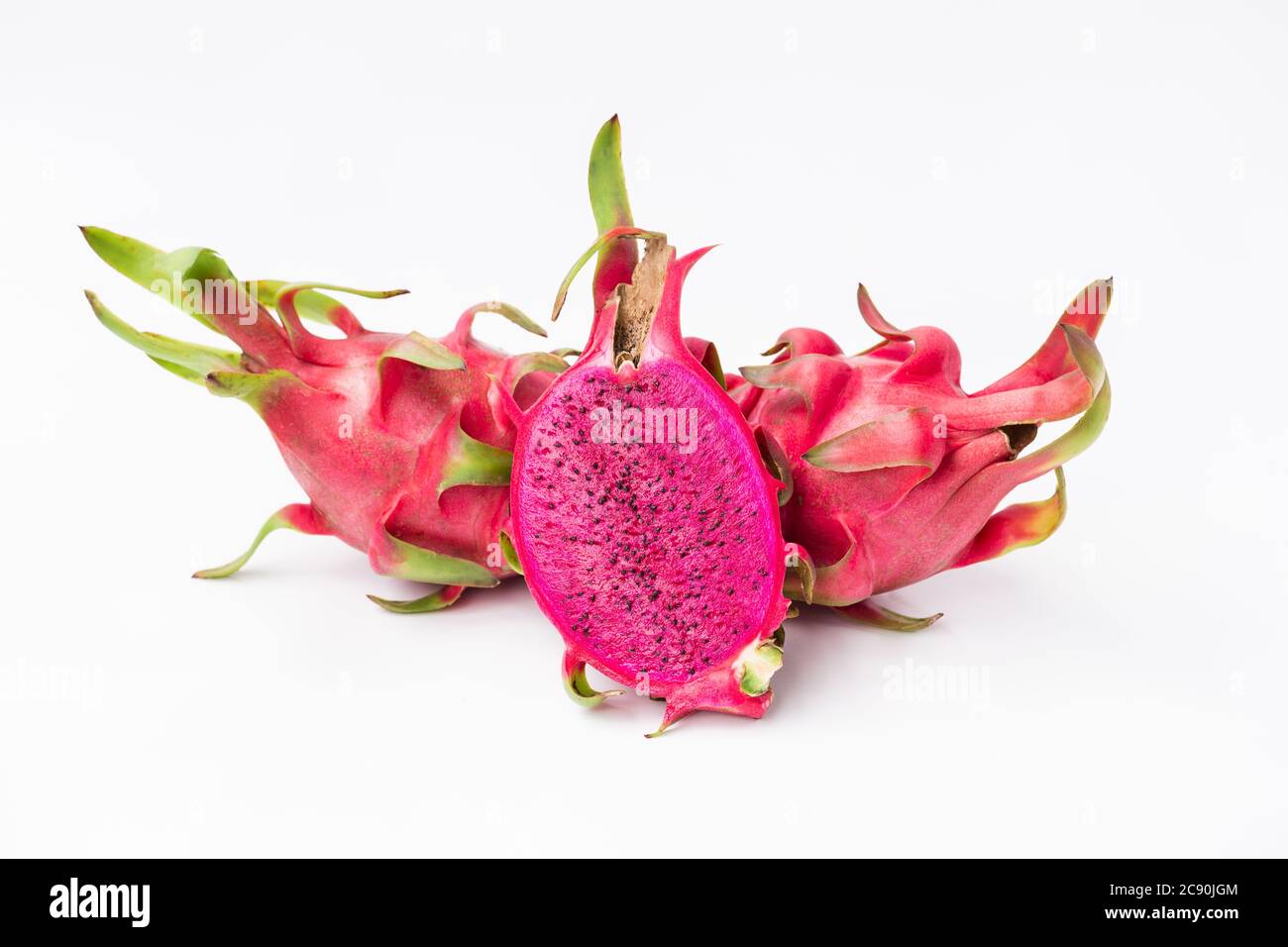 Frutta fresca di drago rosso - frutta di Pitaya Foto Stock