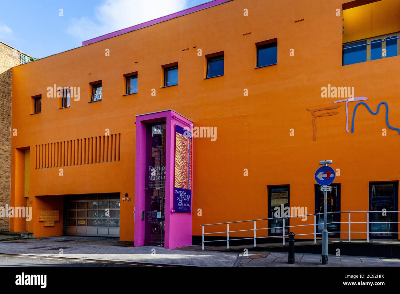 Il Museo della Moda e del tessile, Bermondsey, Londra, Inghilterra. Foto Stock