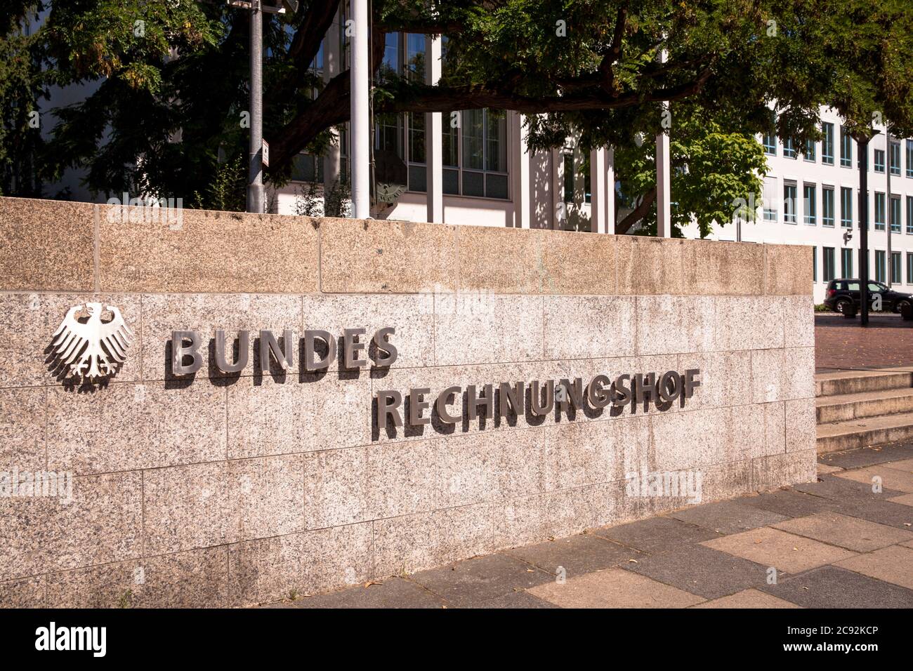 Corte federale dei conti tedesca, Bonn, Renania settentrionale-Vestfalia, Germania. Der Bundesrechnungshof, Bonn, Nordrhein-Westfalen, Germania. Foto Stock