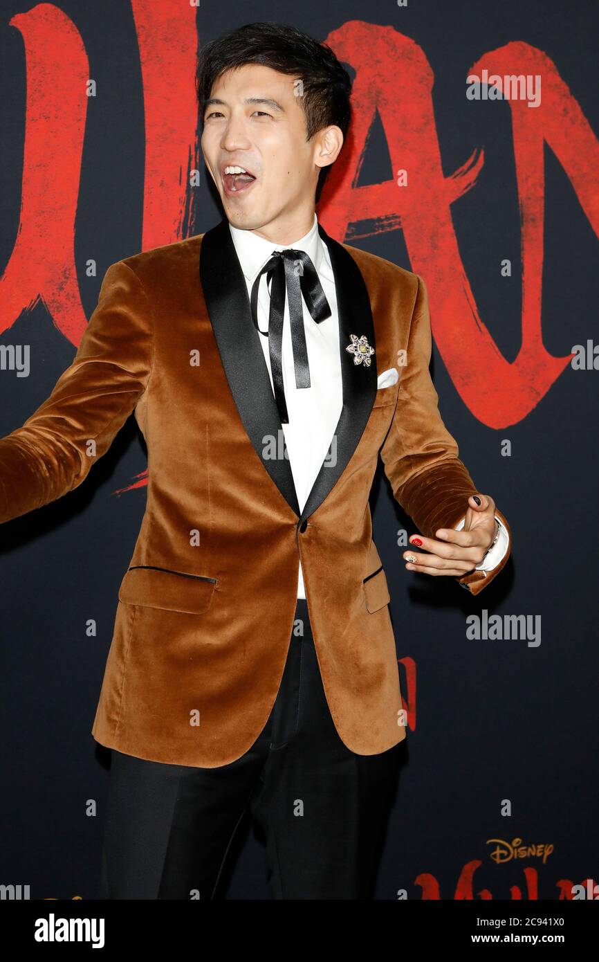 LOS ANGELES - 9 MARZO: Jimmy Wong alla Premiere 'Mulan' al Dolby Theatre il 9 marzo 2020 a Los Angeles, California Foto Stock