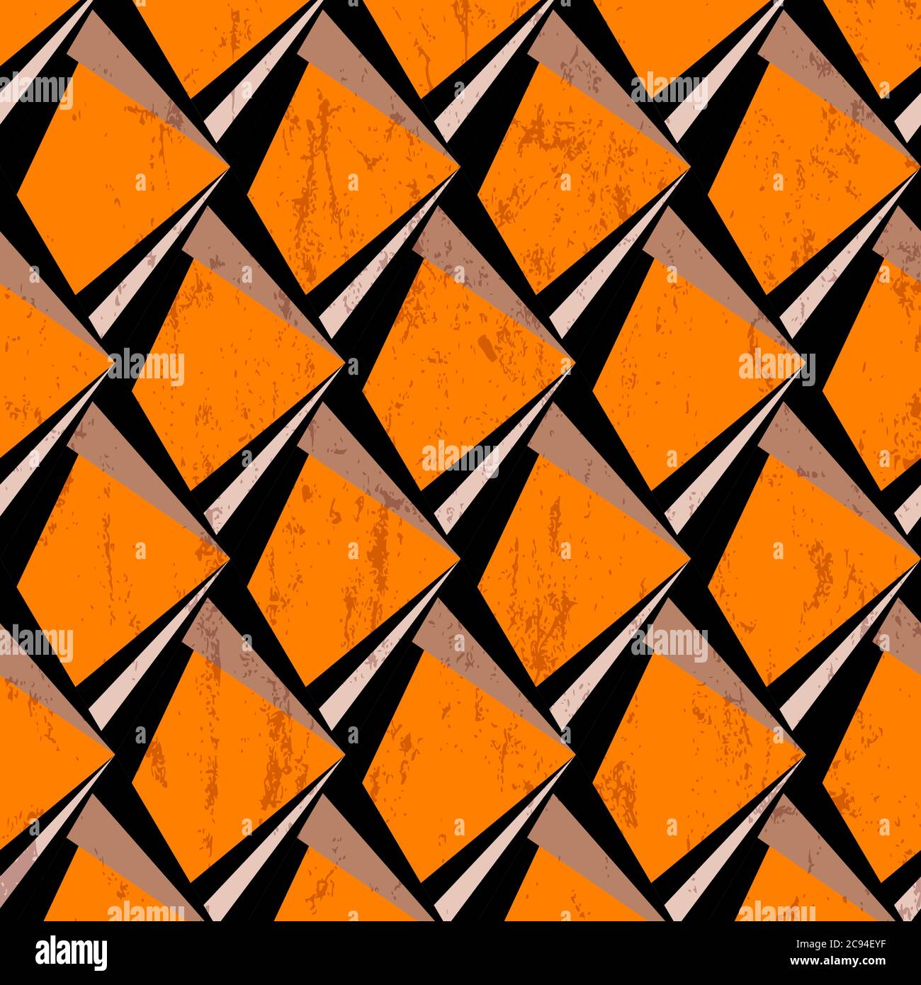 schema geometrico astratto di sfondo, con triangeli, tratti e schizzi Illustrazione Vettoriale