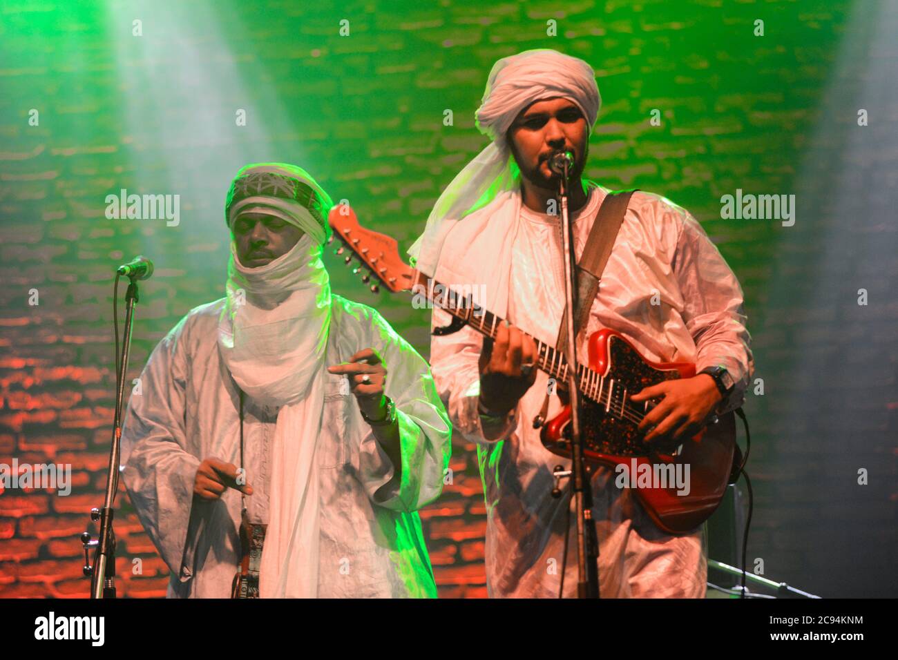 Tinariwen, tuareg blues e rock band dal Mali Foto Stock