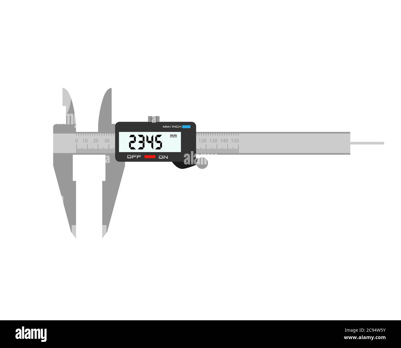 Calibro Digitale 0-150 Mm/6 Pollici, Display LCD, 4 Modalità Di Misura, Spegnimento Auto, Per Uso Domestico E Fai-da-te