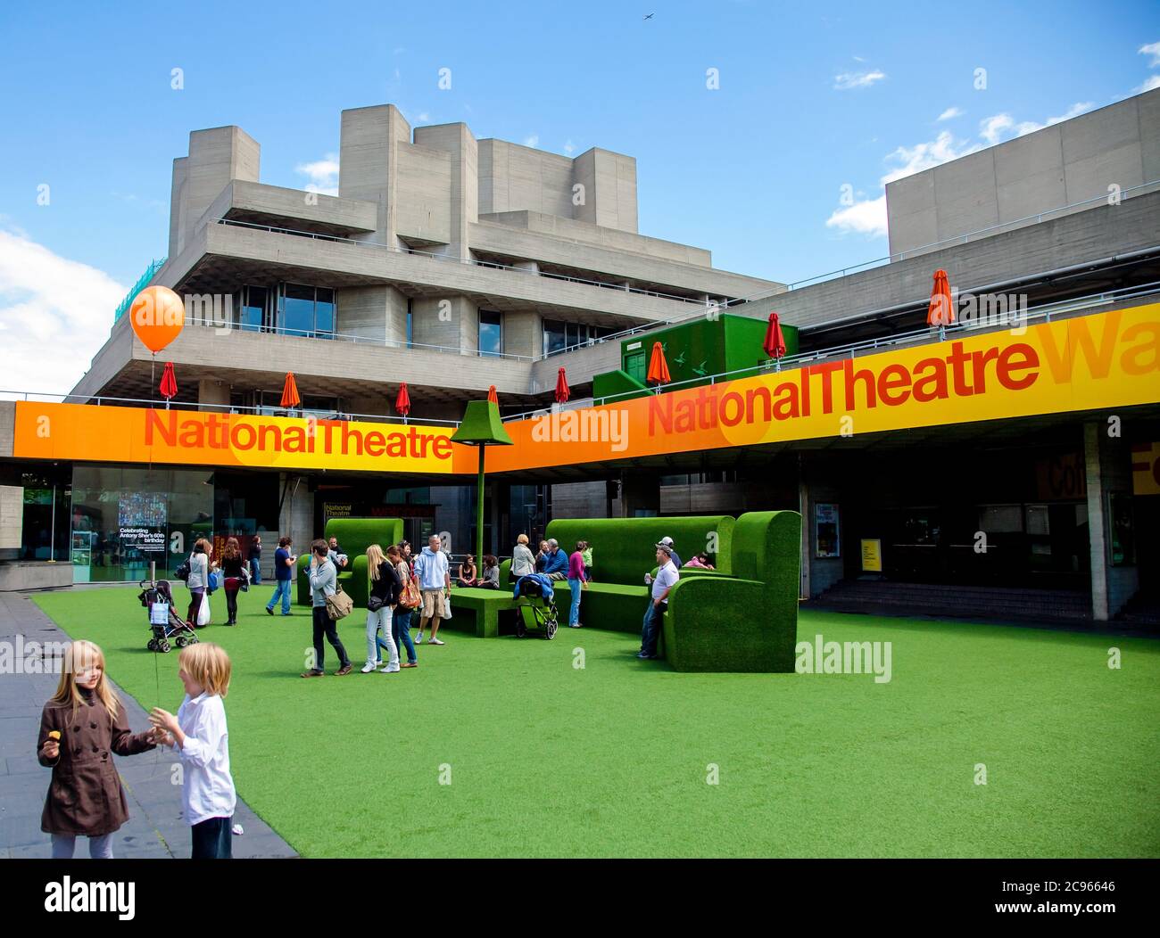 Londra, Gran Bretagna - Teatro Nazionale. | Londra, Grossbritannien - Teatro Nazionale. Foto Stock