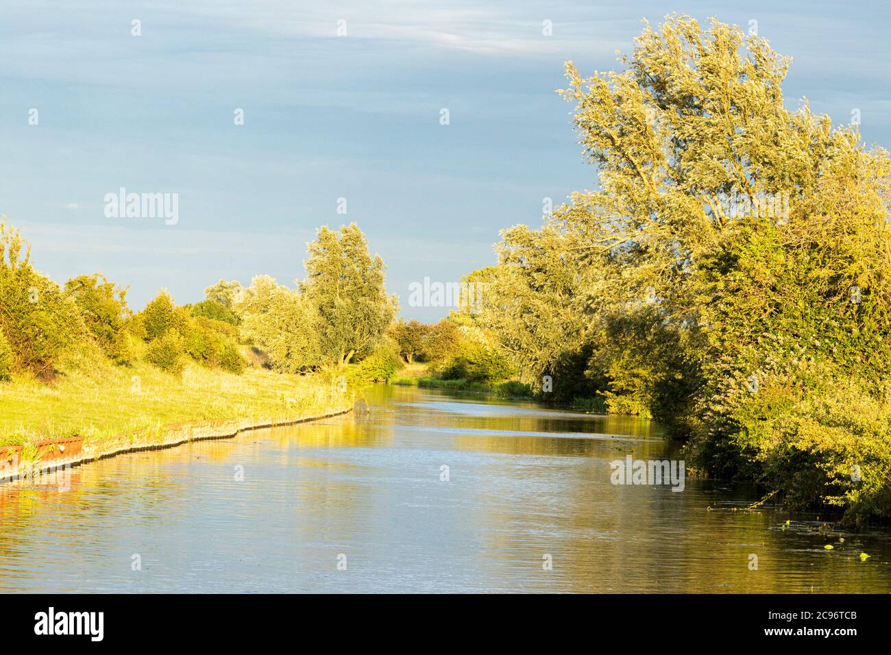 River Ouse, estate 2020, Regno Unito Foto Stock