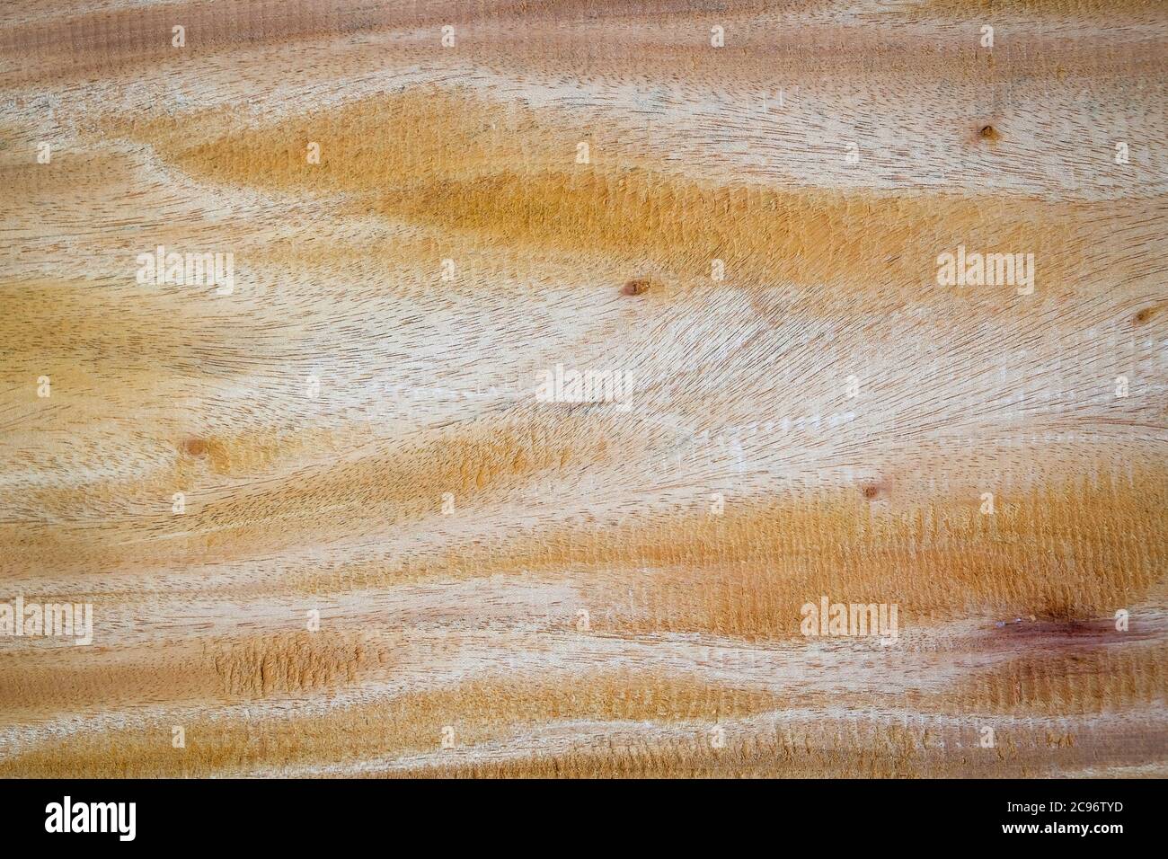 Vuoto grande tavola di legno duro con fondo di tessitura Foto Stock
