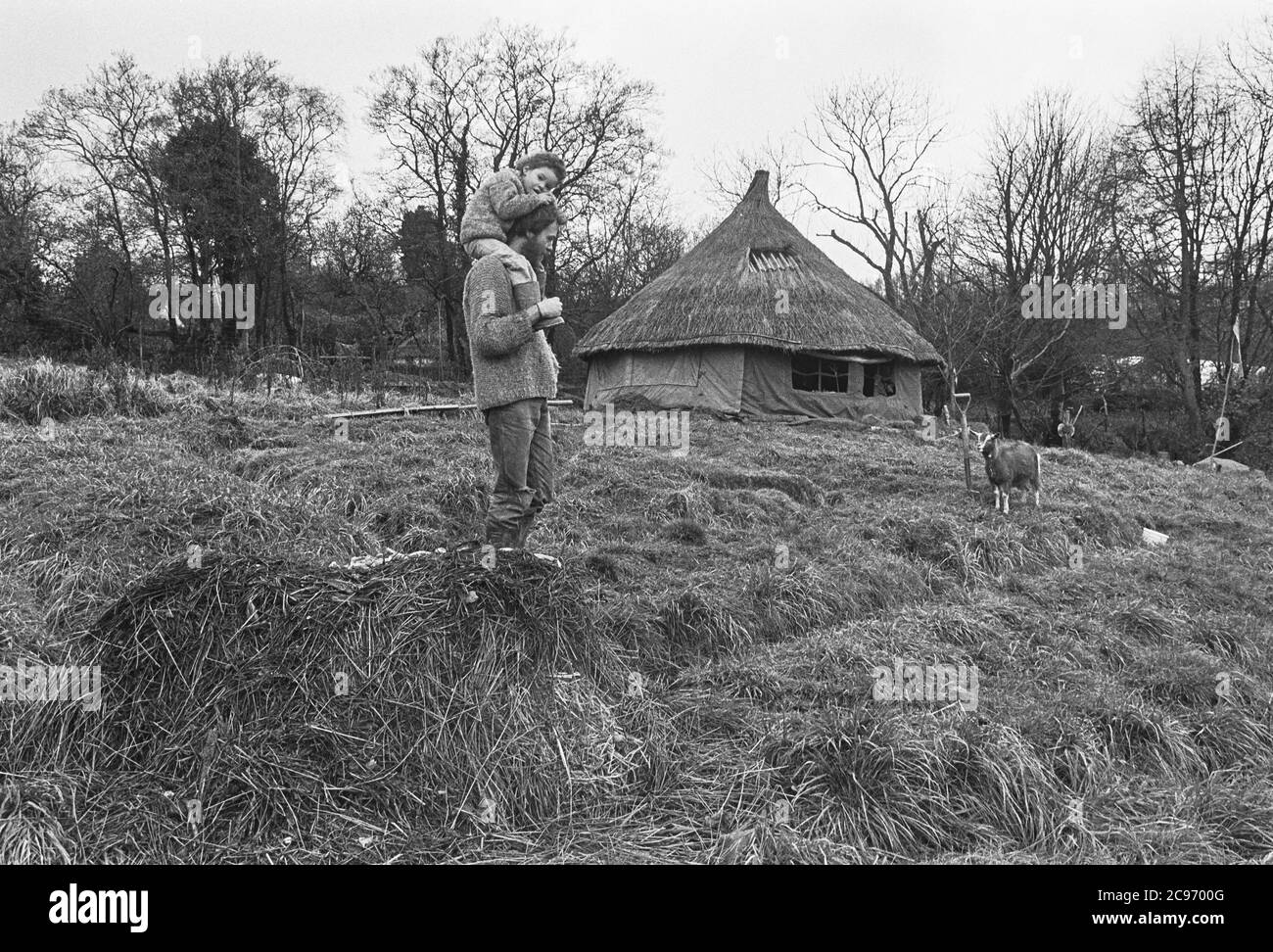 TIPI Valley Carmarthenshire Galles 1993 Foto Stock