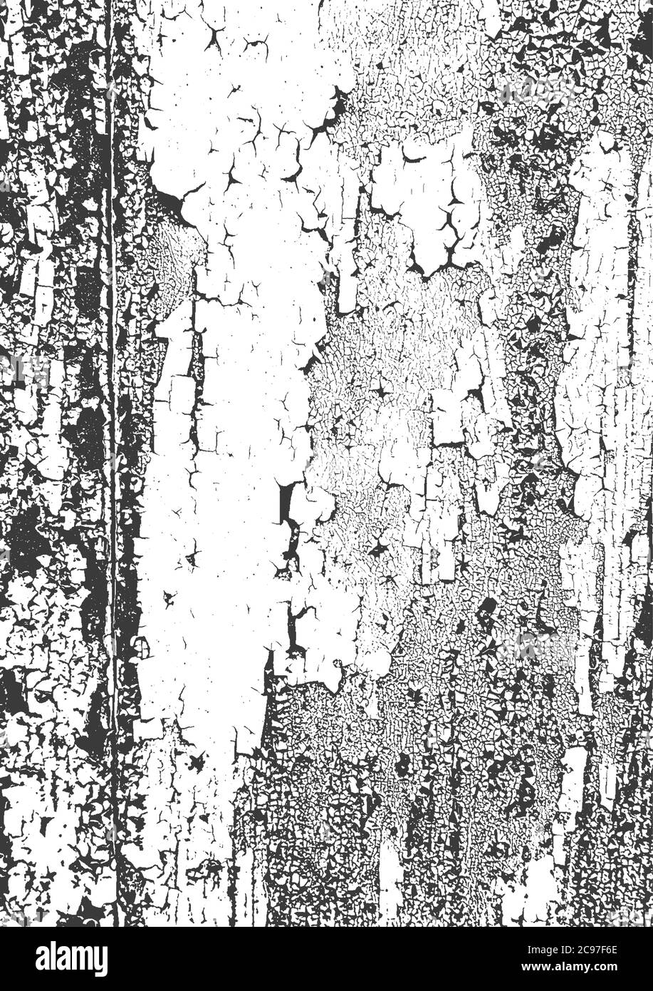 Difficoltà vecchia tessitura asciutta di legno. Vettore EPS8. Illustrazione Vettoriale