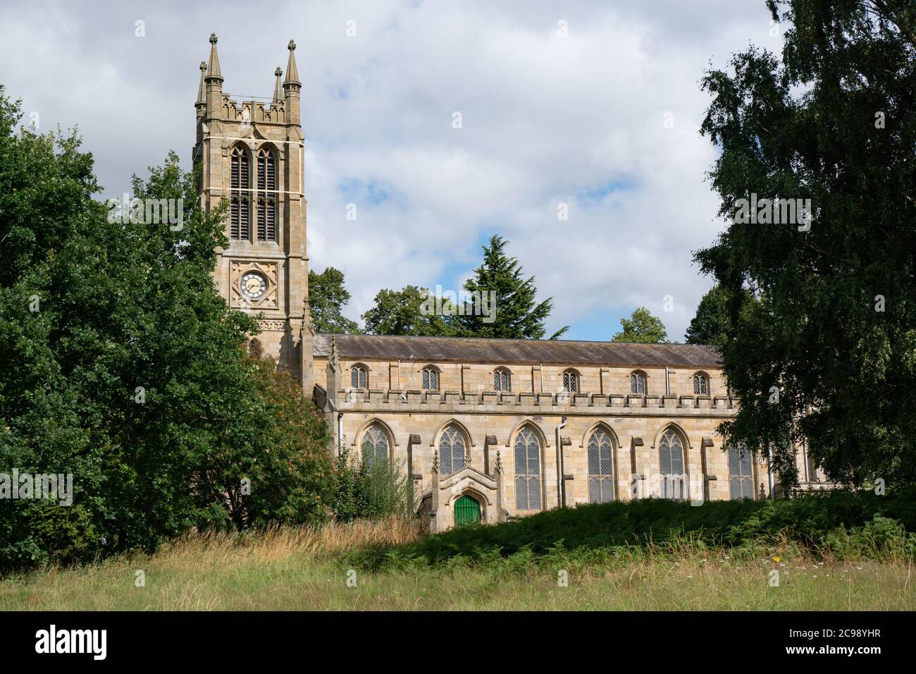 Chiesa della Santissima Trinità. Wordsley. West Midlands. REGNO UNITO Foto Stock
