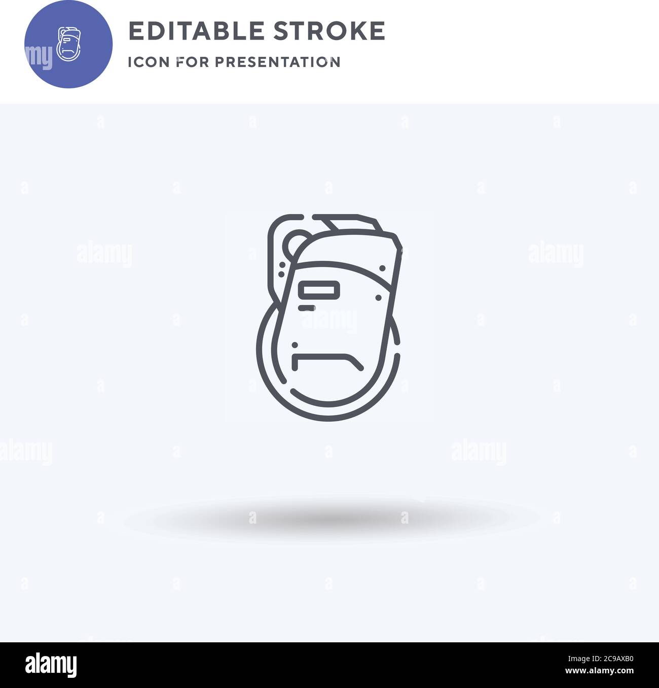 Vettore icona Segway, segno piatto riempito, pittogramma solido isolato su bianco, illustrazione del logo. Icona Segway per la presentazione. Illustrazione Vettoriale