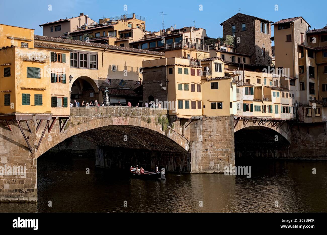 Ponte Vecchio, Firenze, Italia Foto Stock