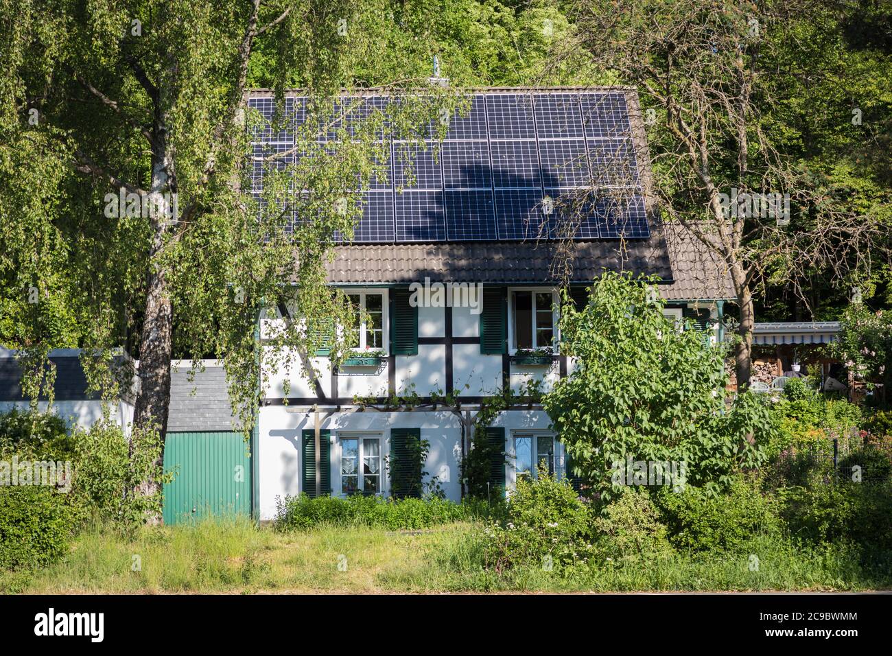 Casa in legno a Wipperfürth, Germania Foto Stock