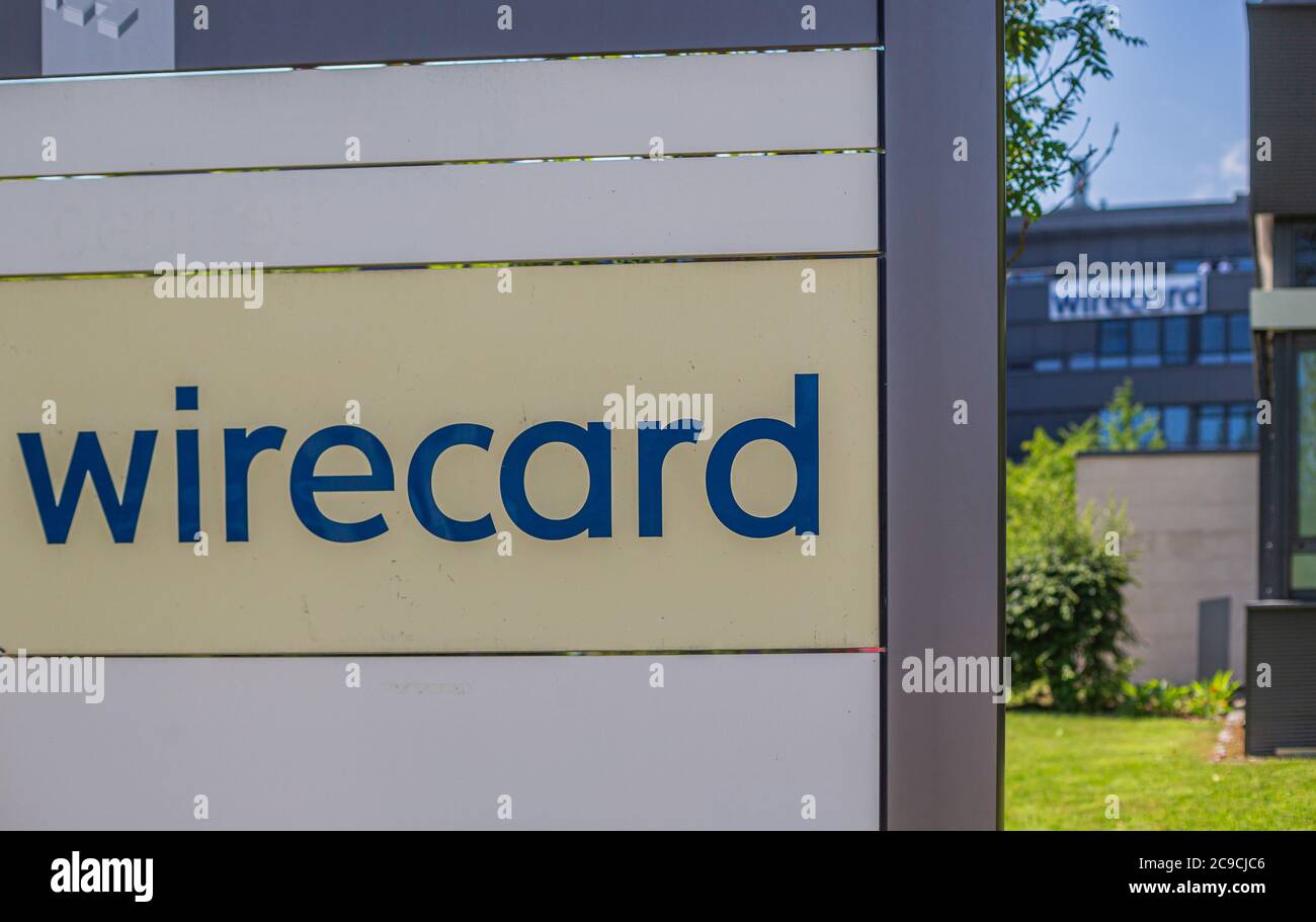 L'insolvenza della Wirecard AG ora scuote la politica tedesca. Foto Stock