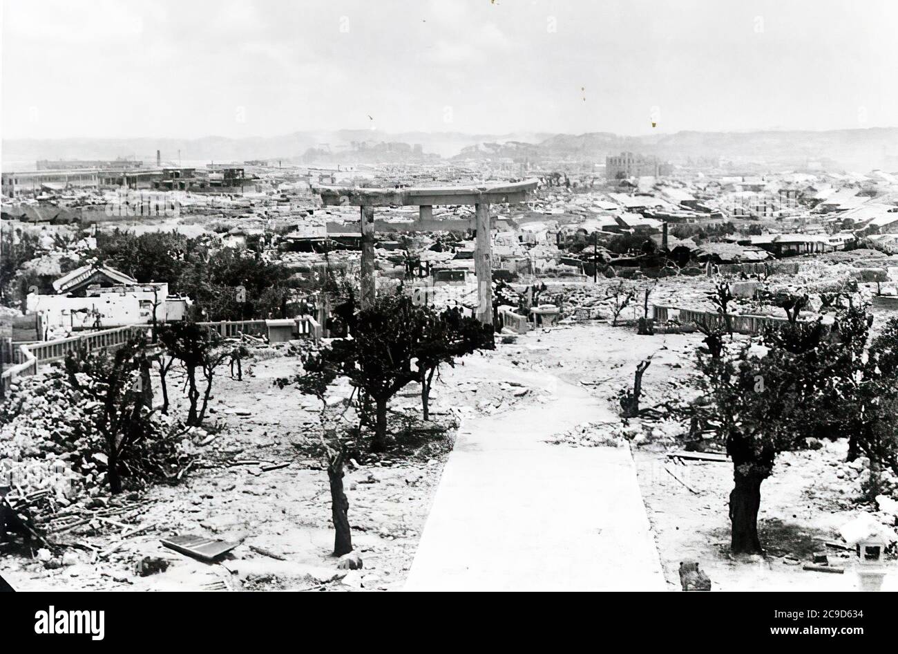 La sanguinosa e lunga battaglia di OKINAWA in Giappone nel 1945. La