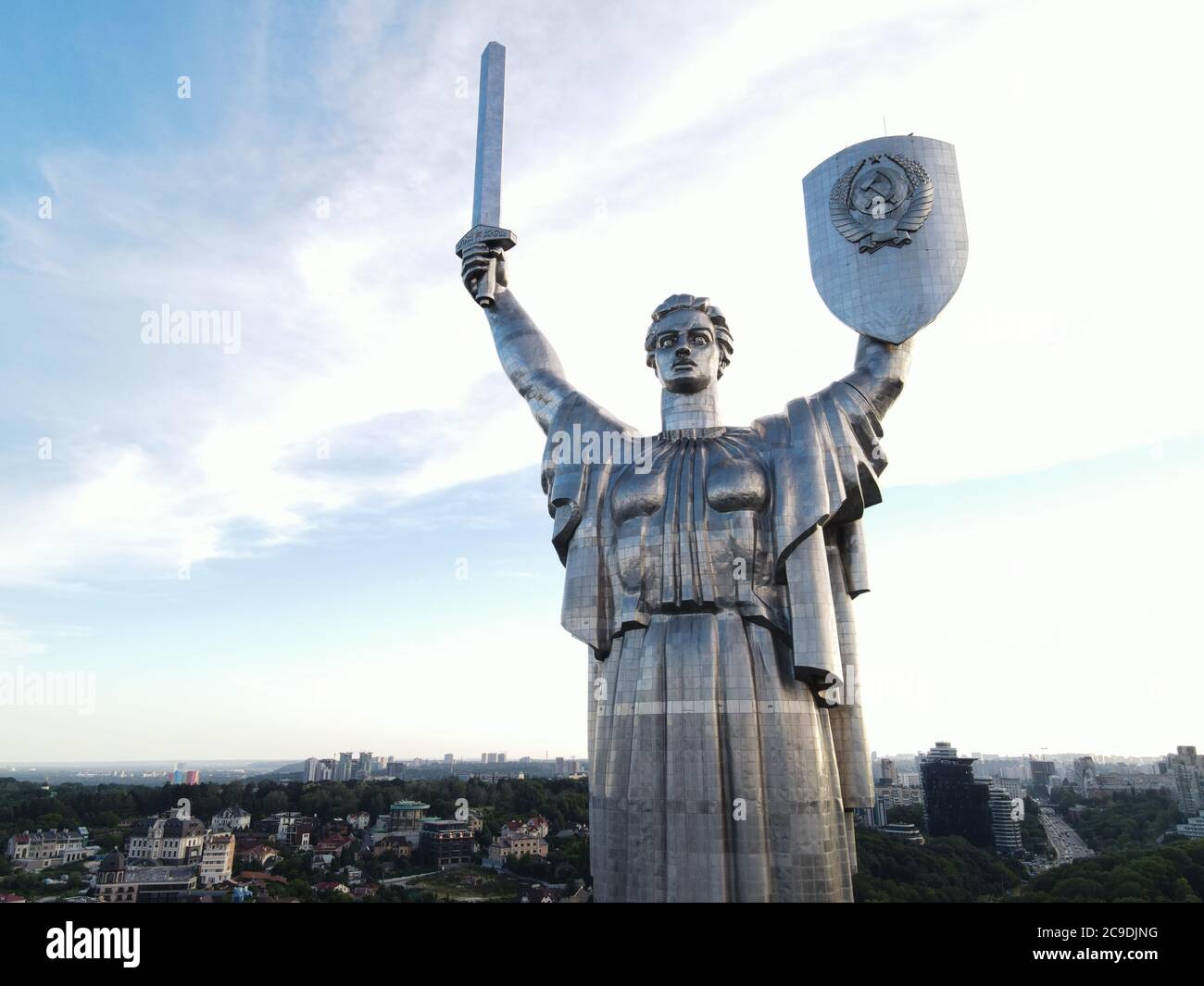 Monumento alla maternità a Kiev, Ucraina Foto Stock