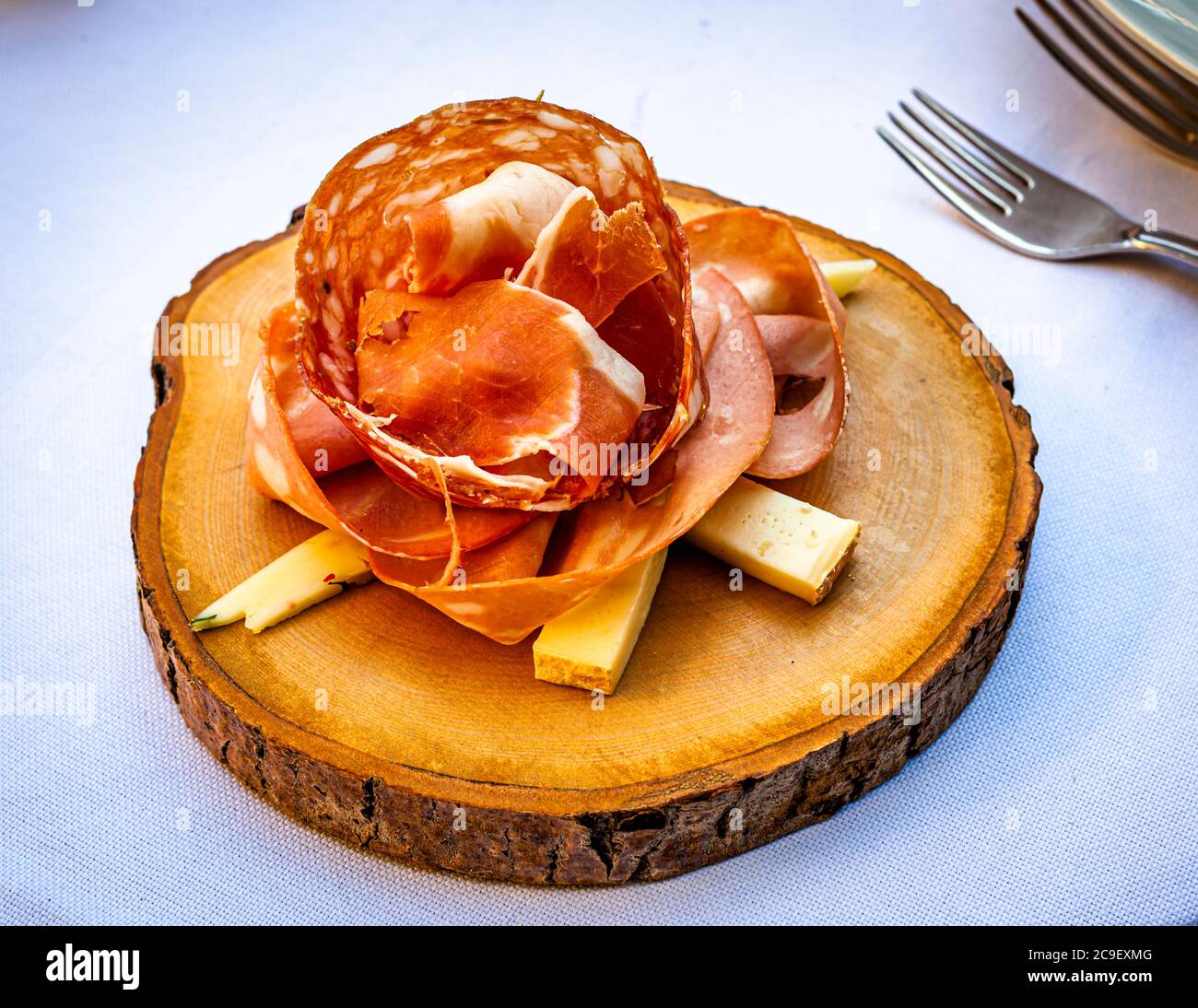 Piatto gourmet in Hotel Mühle a Binzen, Germania Foto Stock