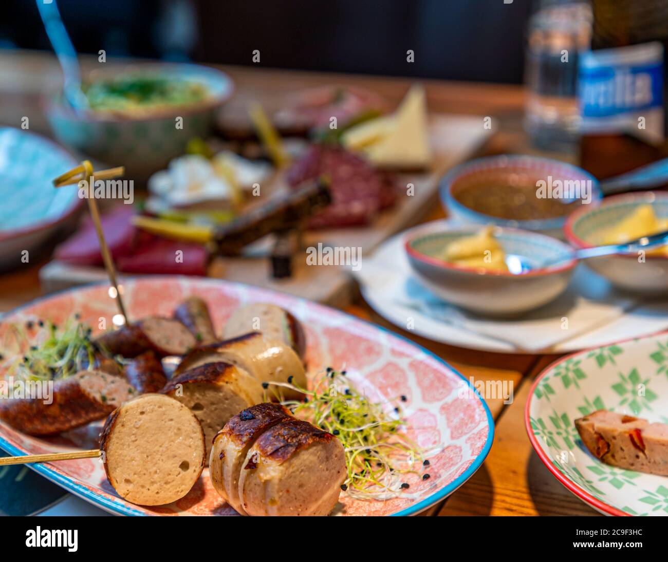Tour gastronomico di Zurigo, Svizzera Foto Stock