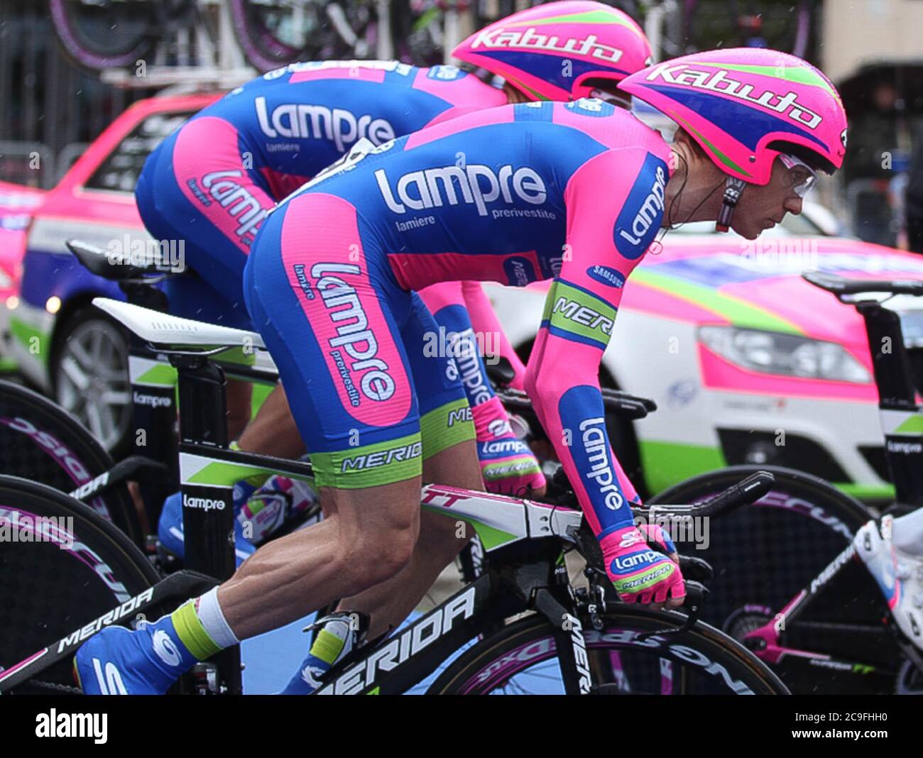 Damiano Cunego durante il Tirreno Adriatico 2013, ,San Vincenzo - Donoratico (16,9 km) il 06 2013 marzo a San Vincenzo, Itale - Foto Laurent Lairys / DPPI Foto Stock