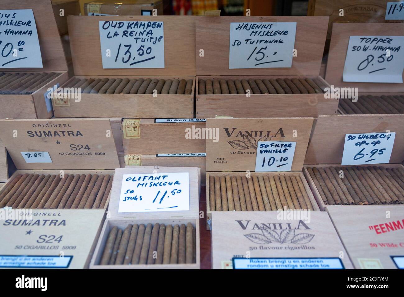 Sigari, Amsterdam, Paesi Bassi Foto Stock