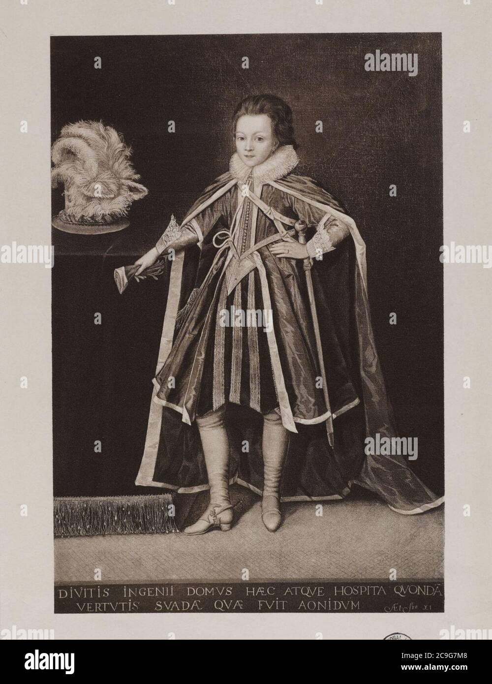 Jacobita Broadside - Enrico, Principe di Galles (1594-1612) 03. Foto Stock