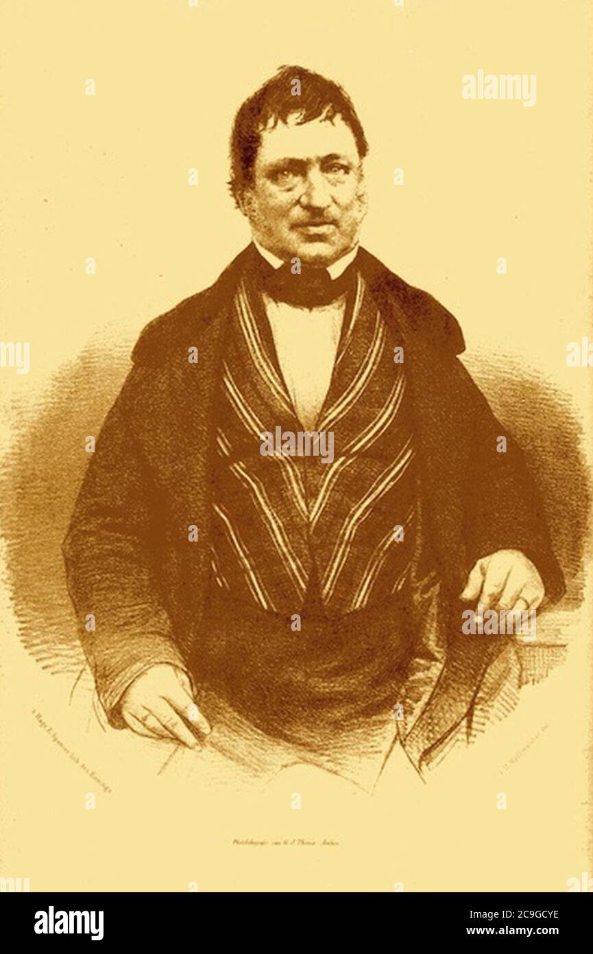 Jan Fresemann Viëtor (1784-1852) porta Johan Hendrik Hoffmeister. Foto Stock