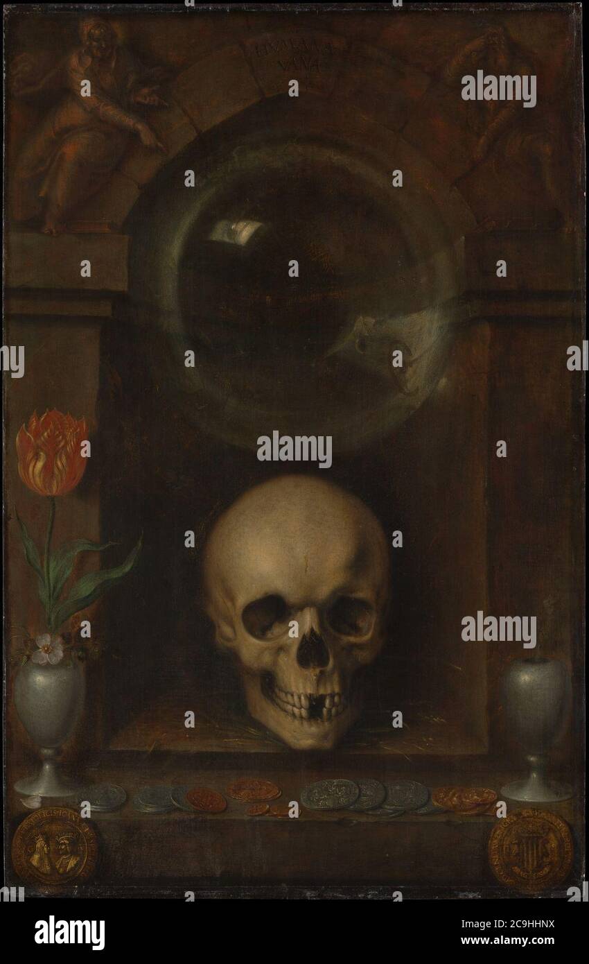 Jacob de Gheyn - Vanitas. Foto Stock