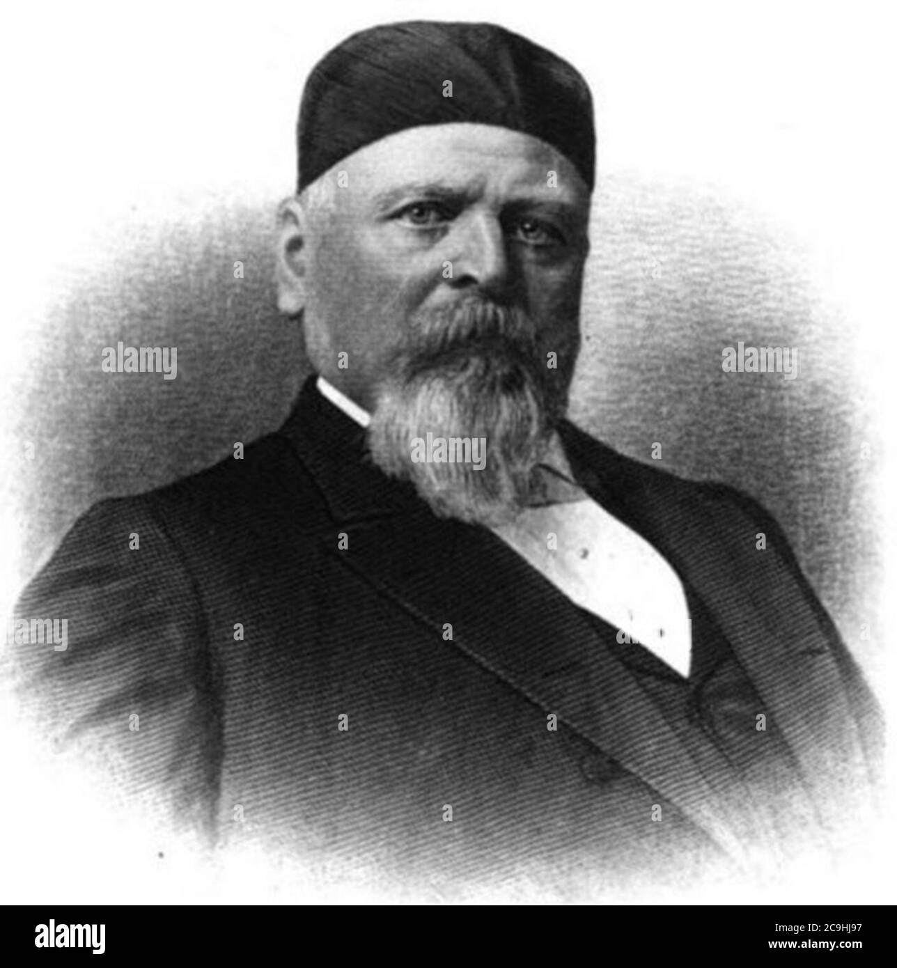 Jacob Hart Neff (Governatore tenente della California). Foto Stock