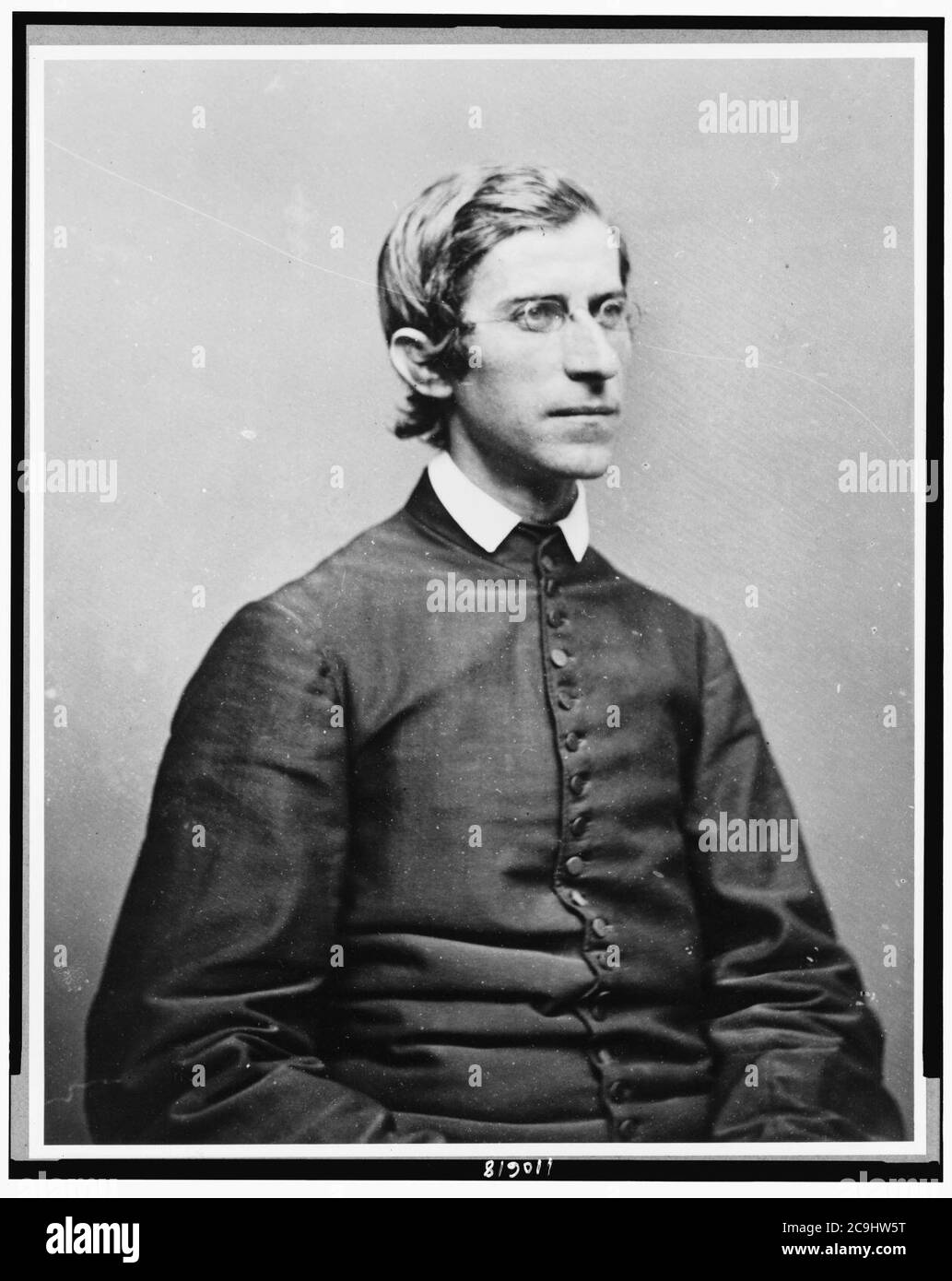 Jacob Walter, mezza lunghezza verticale, rivolto verso destra Foto Stock