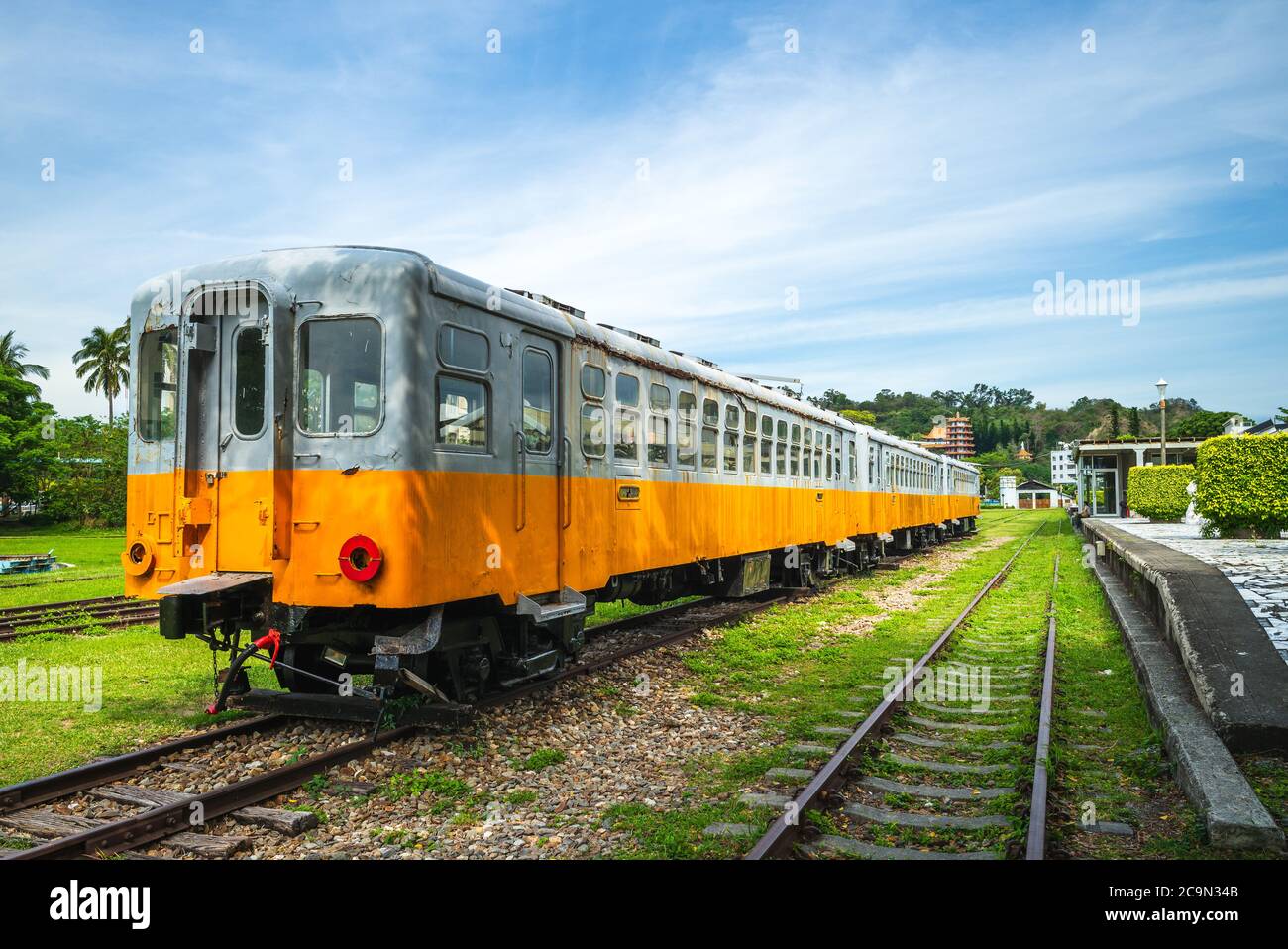 Taitung Railway Art Village nella città di taitung, taiwan Foto Stock