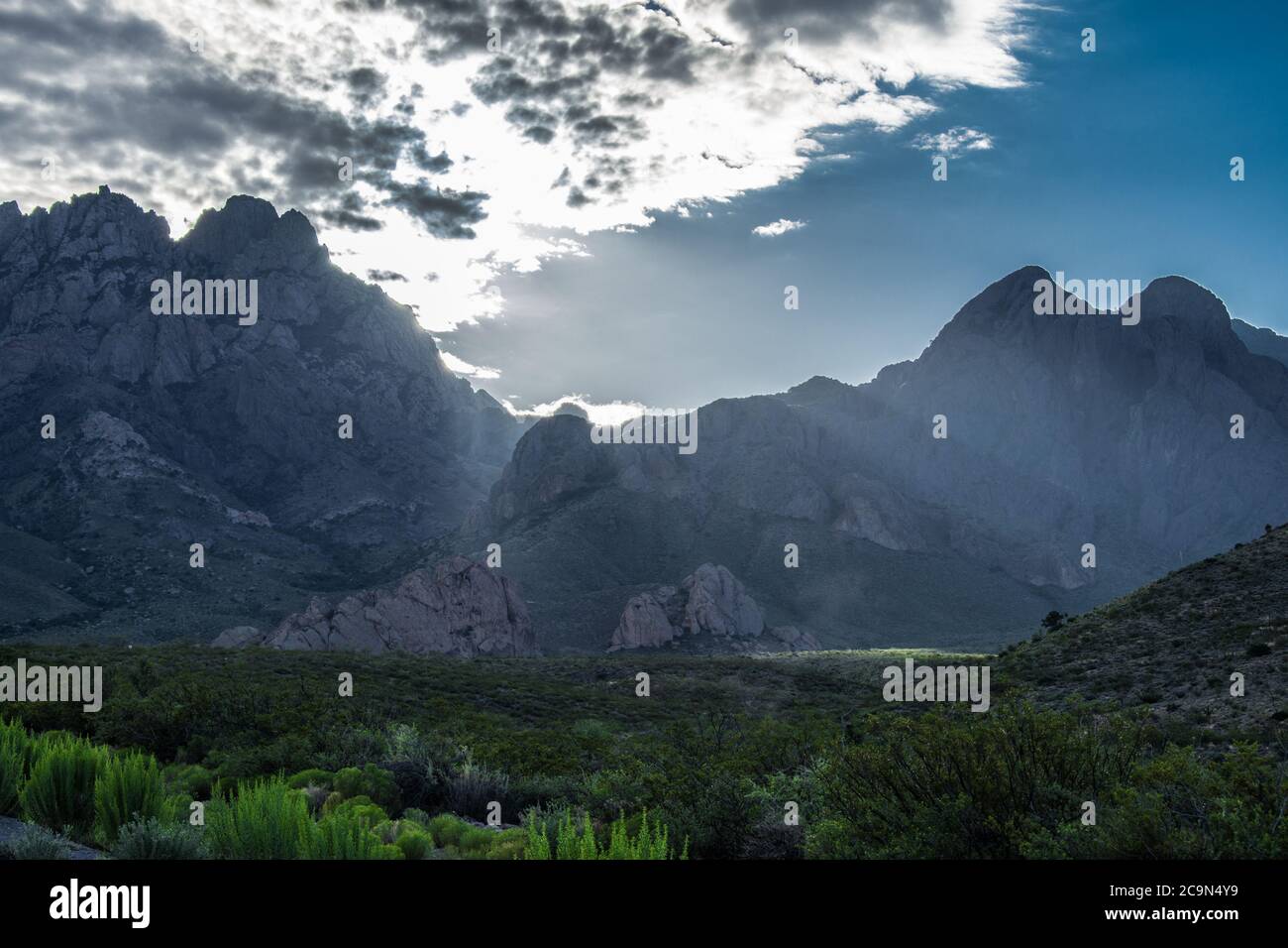 Dripping Springs Trail, Las Cruces NM, n. 8291 Foto Stock