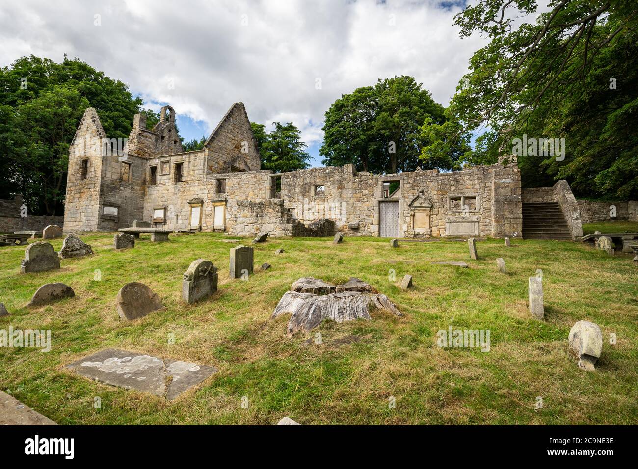 St Bridget's Kirk, Dalgety Bay, Fife, Scozia. Foto Stock